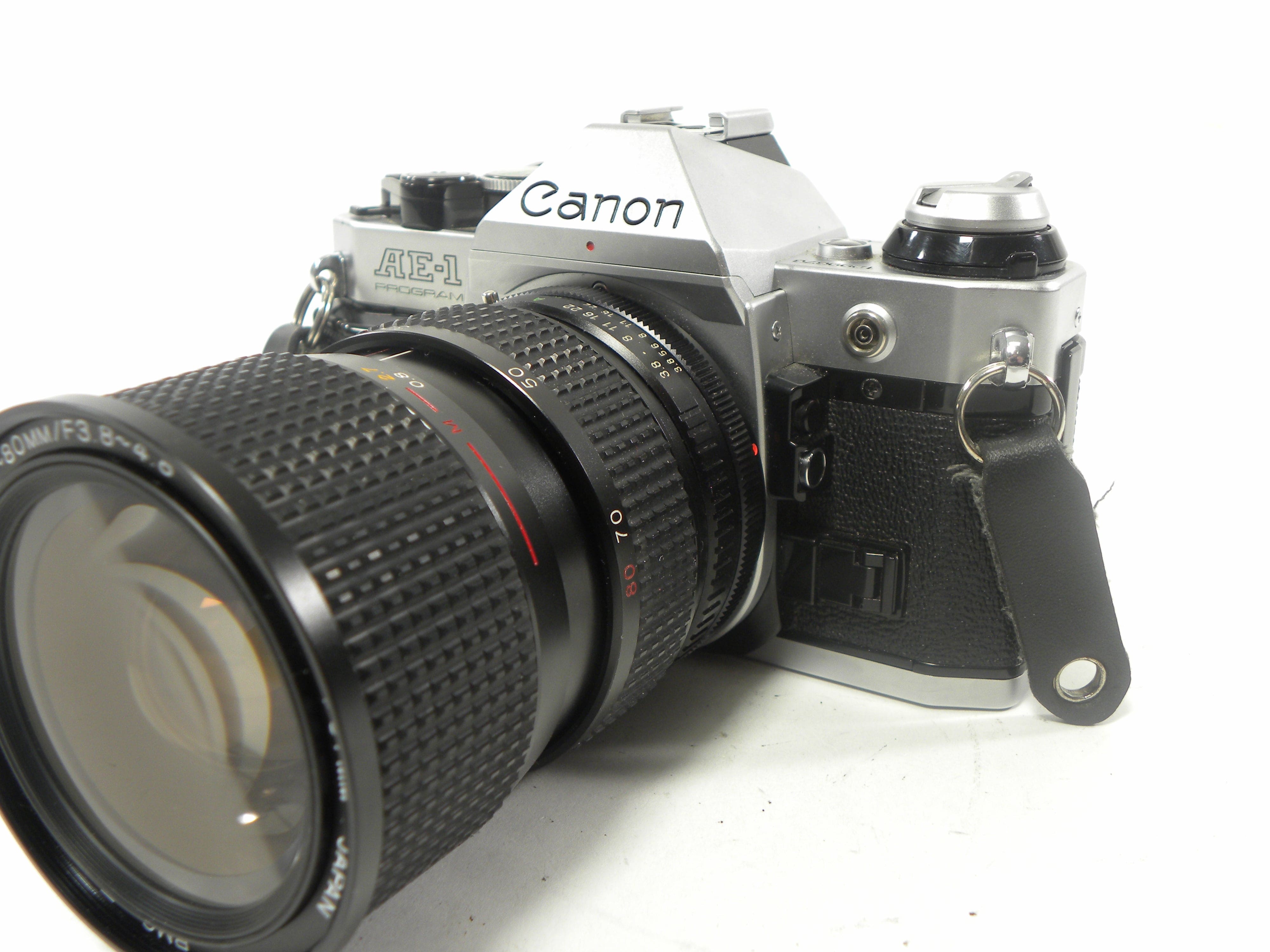 Canon AE-1 Program 35mm SLR w/Tokina RMC EMZ 28-80mm f3.8-4.8