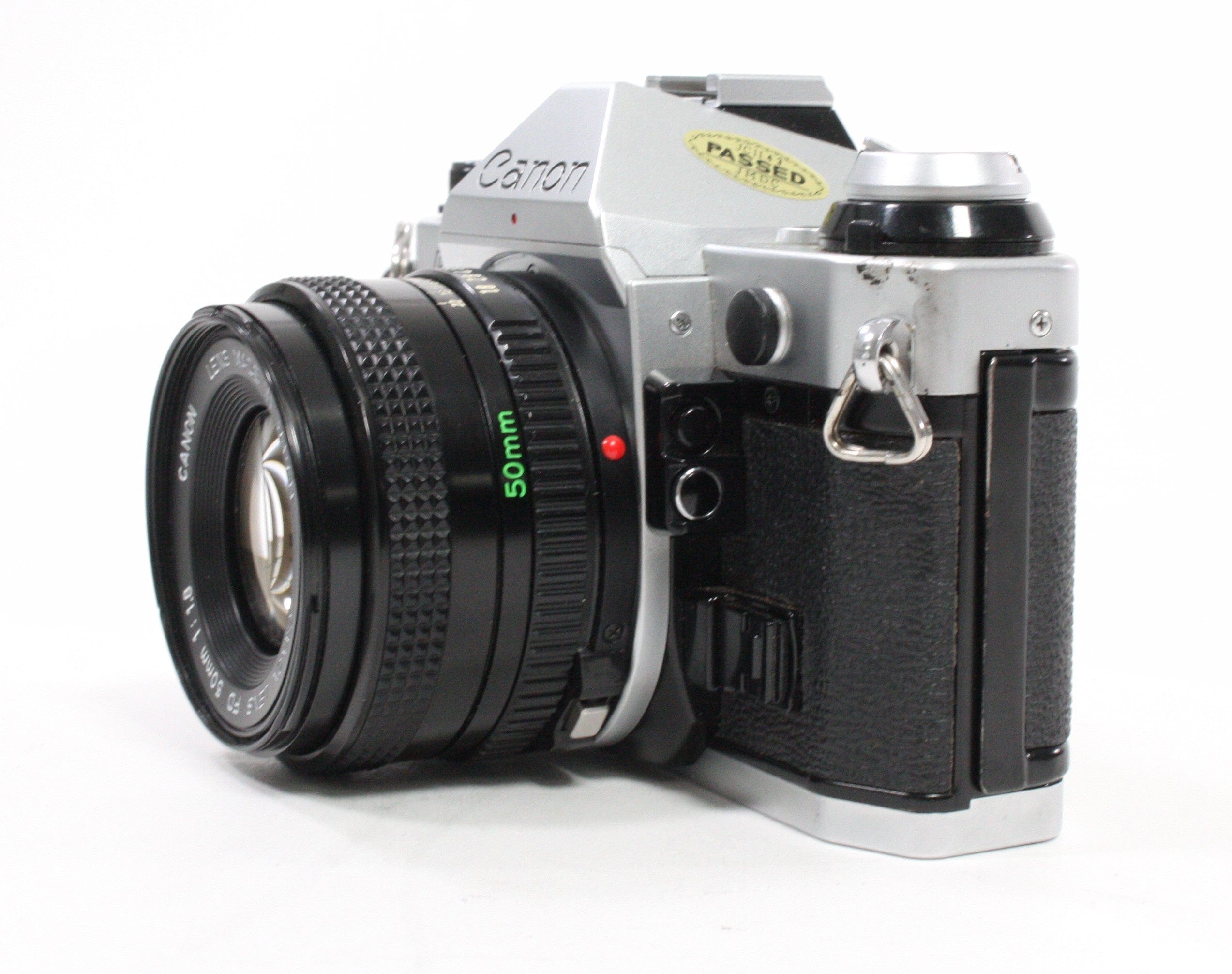 Canon AE-1 Program SLR Camera with 50mm f/1.8 FD Lens