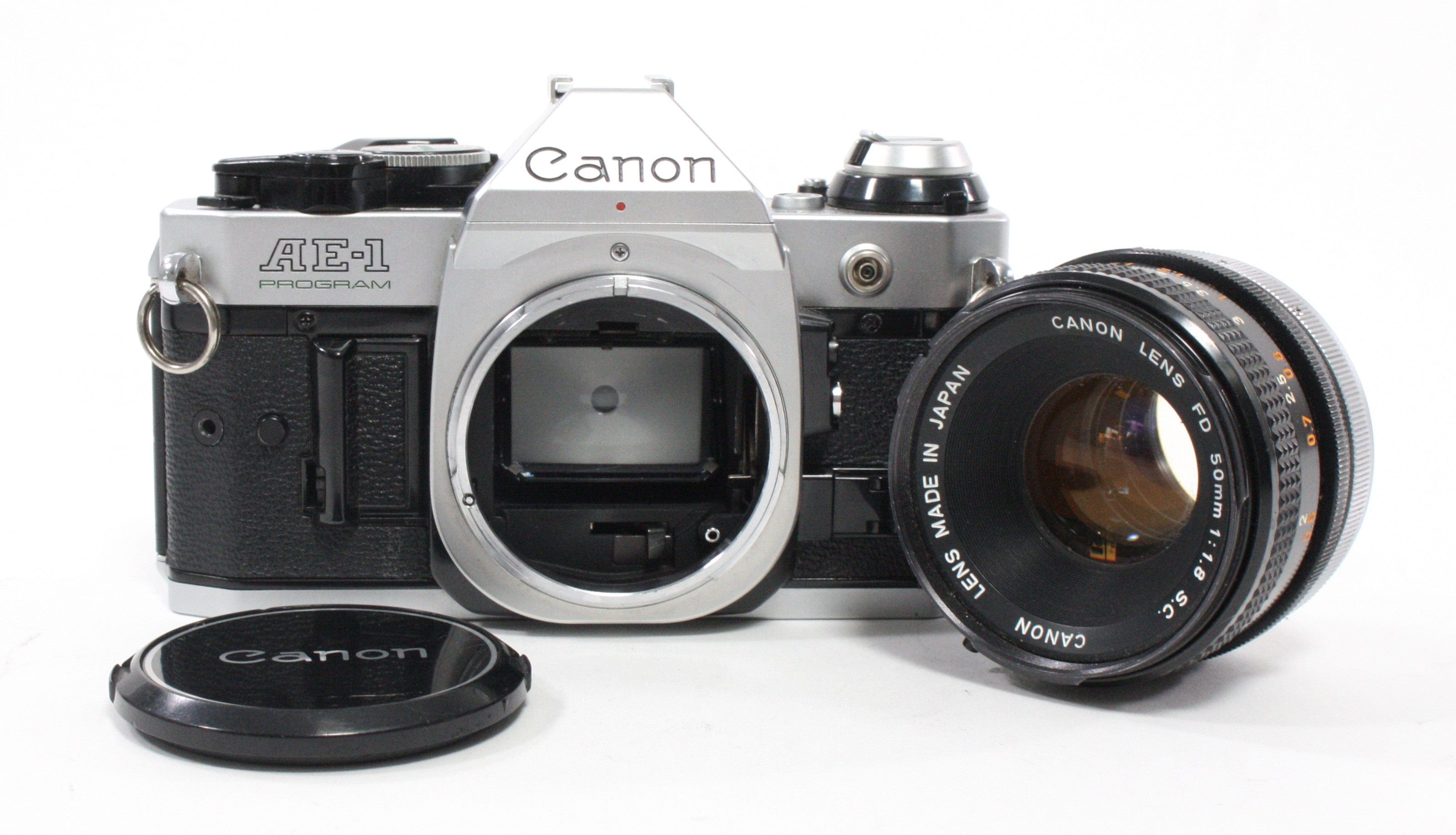 Canon AE-1 Program with 50mm f/1.8 S.C Lens