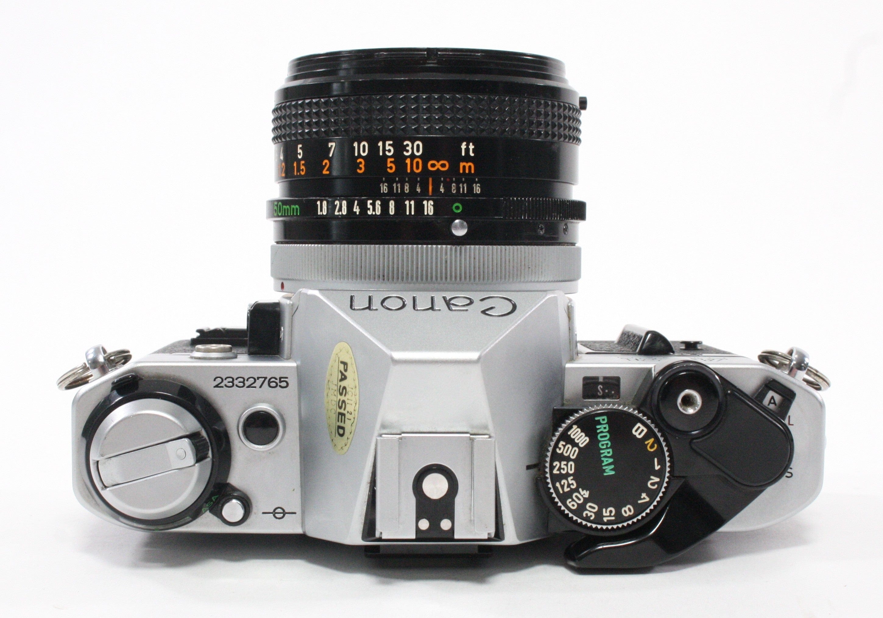 Canon AE-1 Program with 50mm f/1.8 S.C Lens