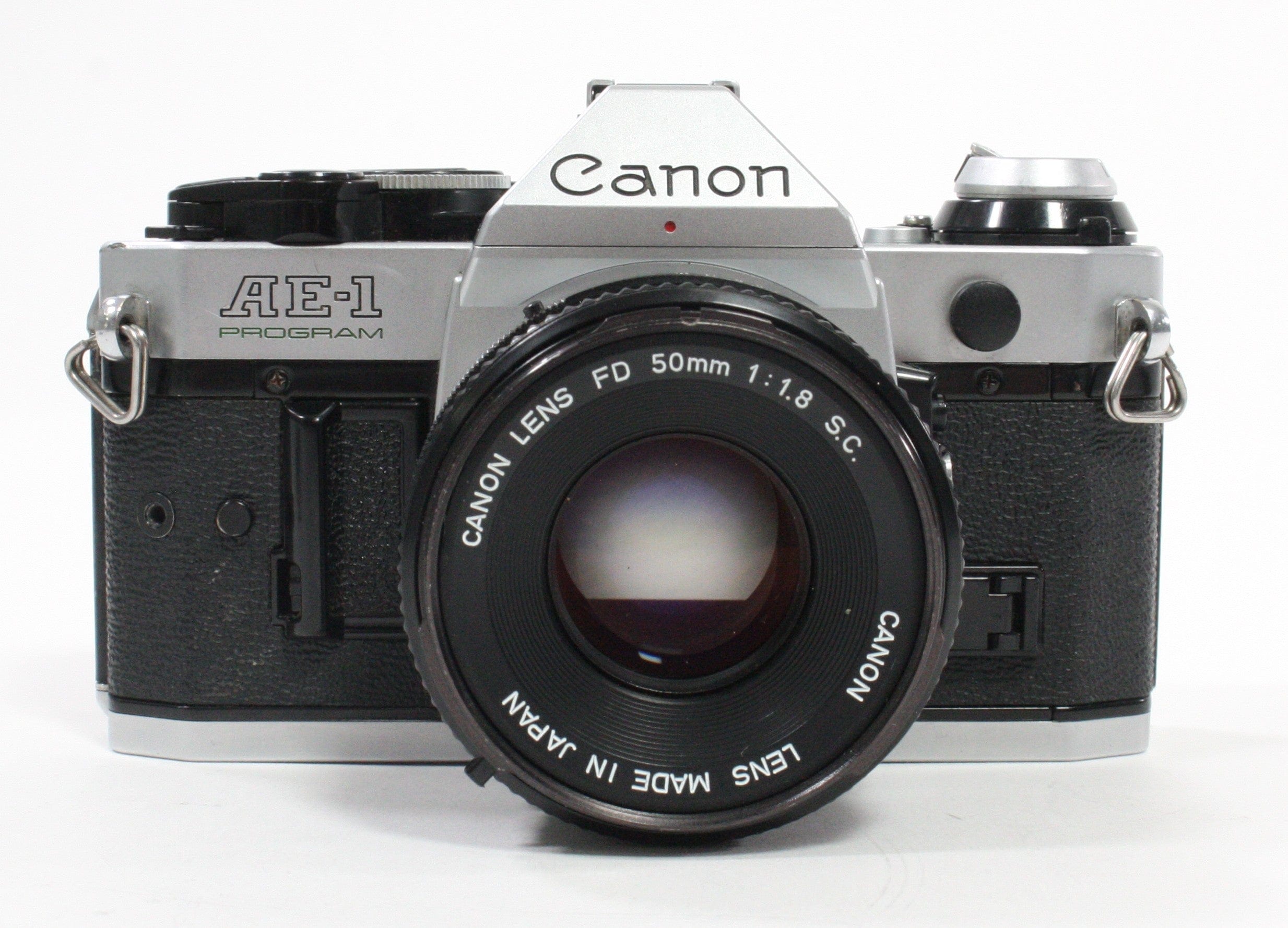 Canon AE-1 Program with 50mm f/1.8 S.C. Lens