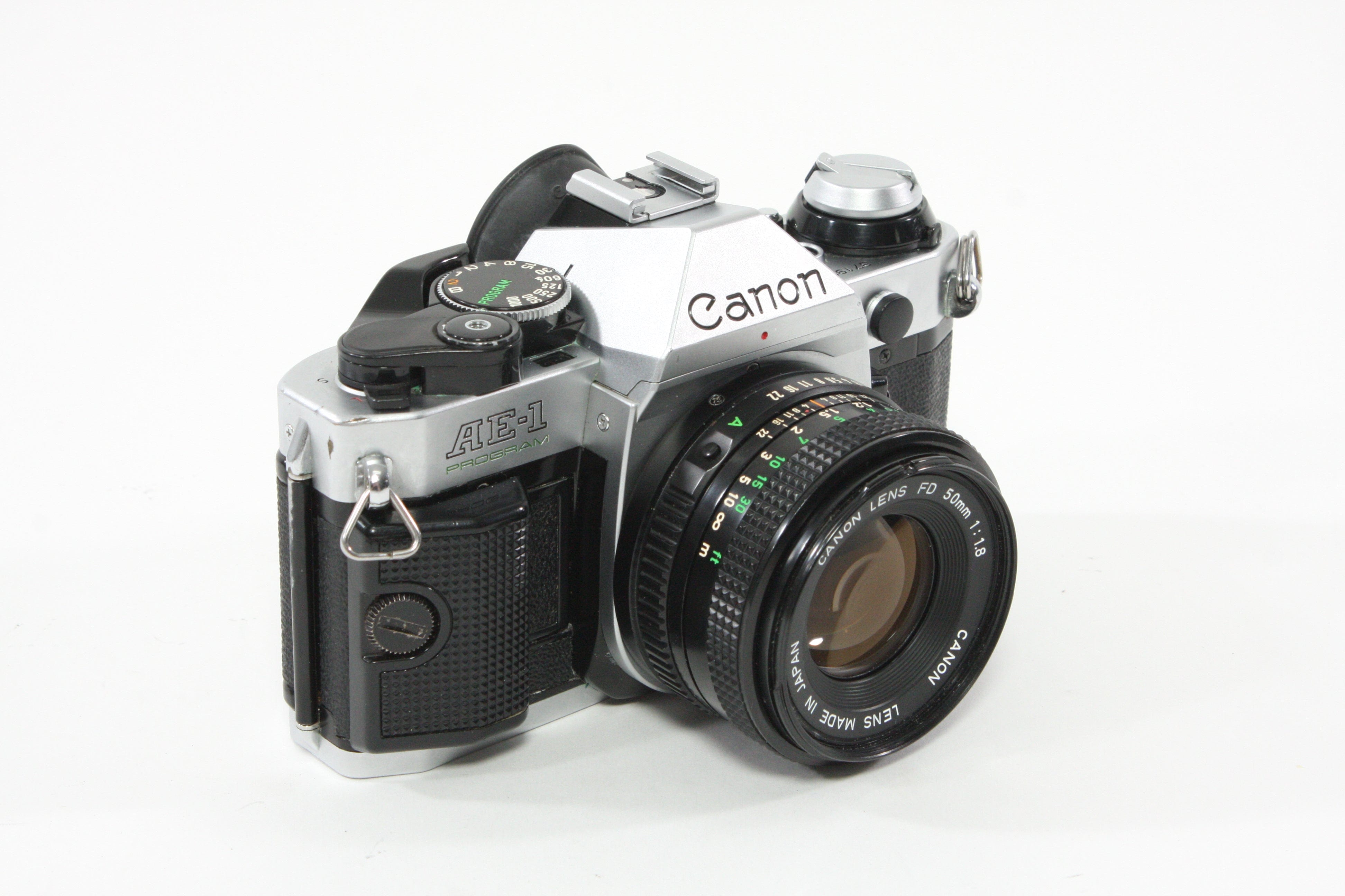 Canon AE-1 Program with 50mm F1.8 Lens
