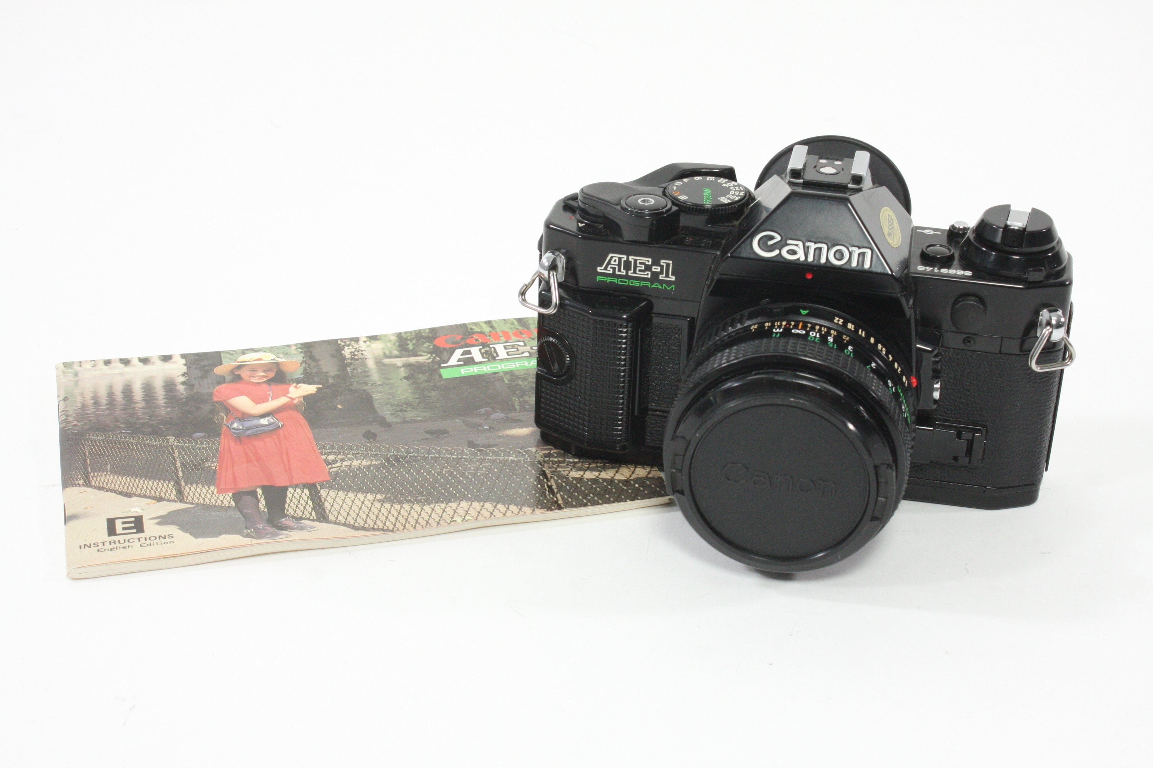 Canon AE-1 Program with 50mm F1.8 Lens (Black)