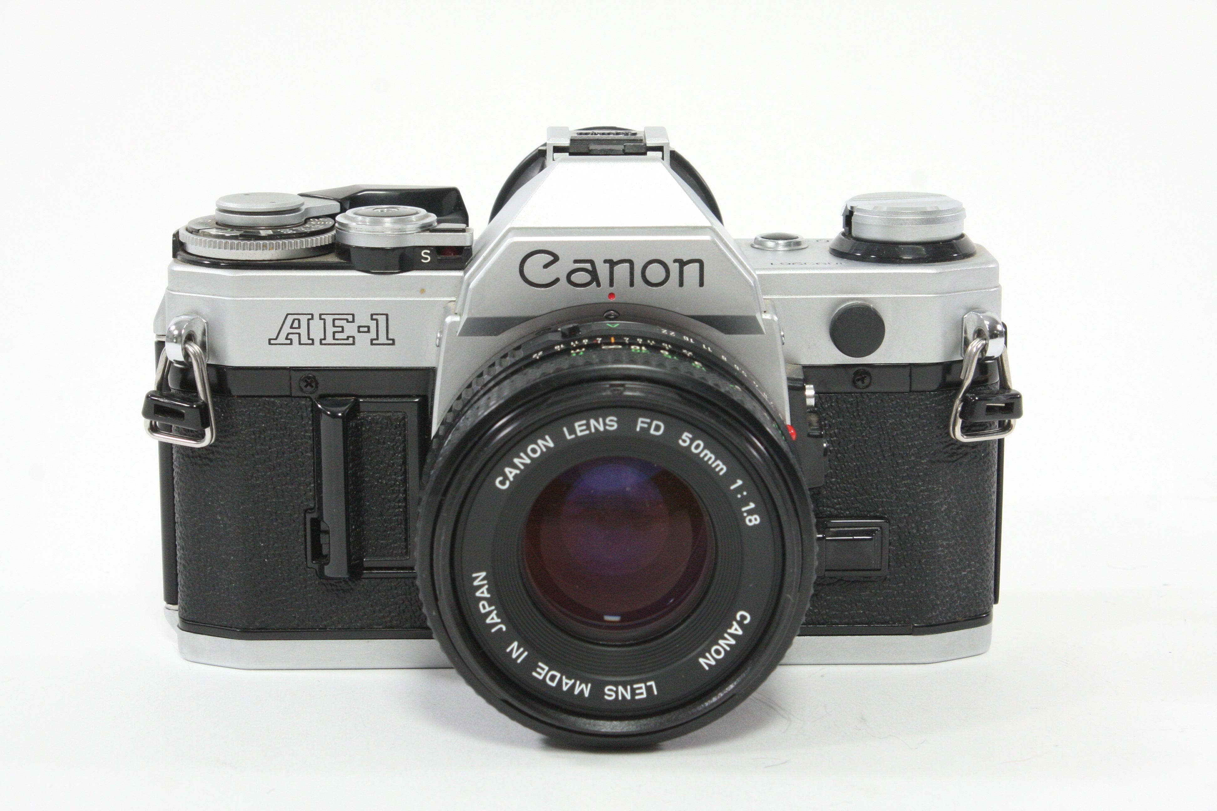 Canon AE-1 with 50mm F1.8 lens