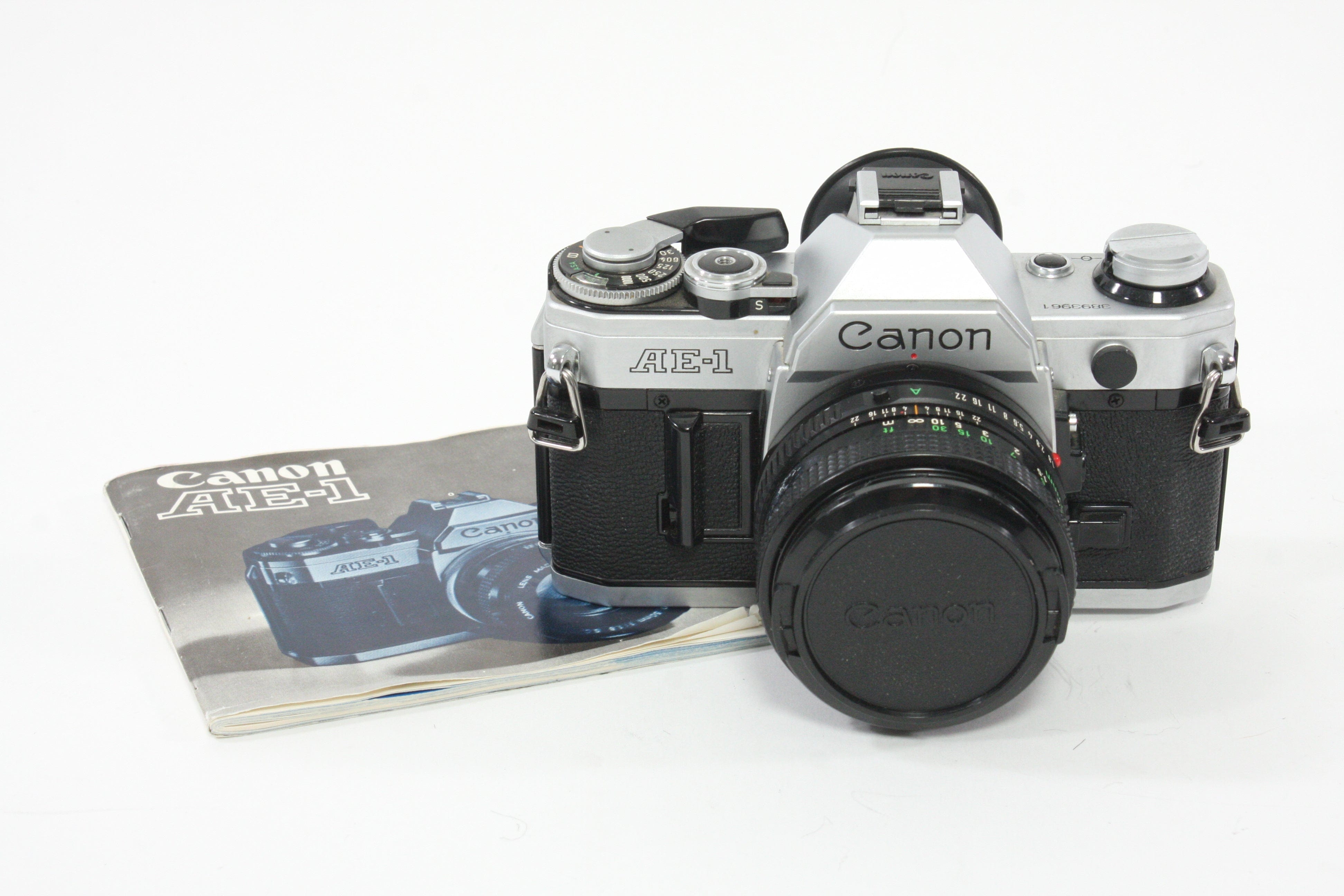Canon AE-1 with 50mm F1.8 lens