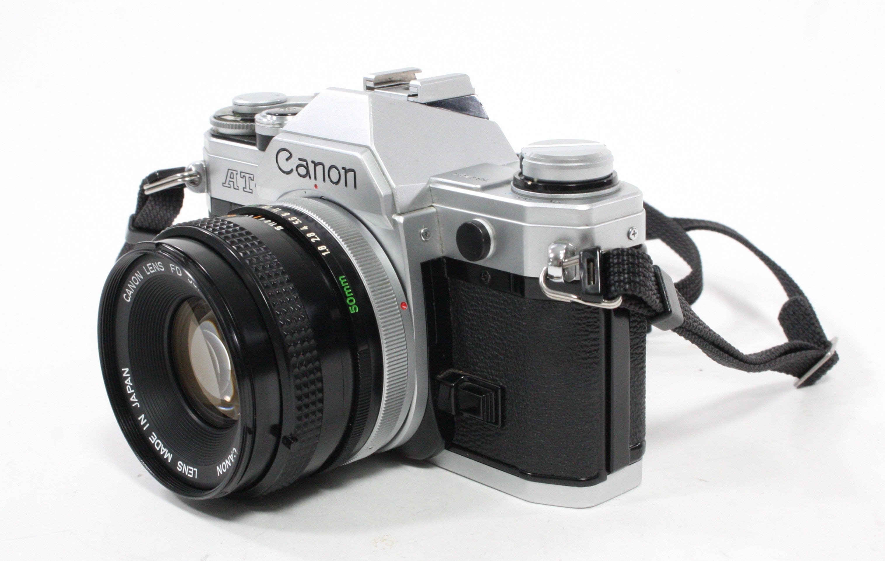Canon AT-1 SLR Camera with 50mm f/1.8 S.C. FD Lens