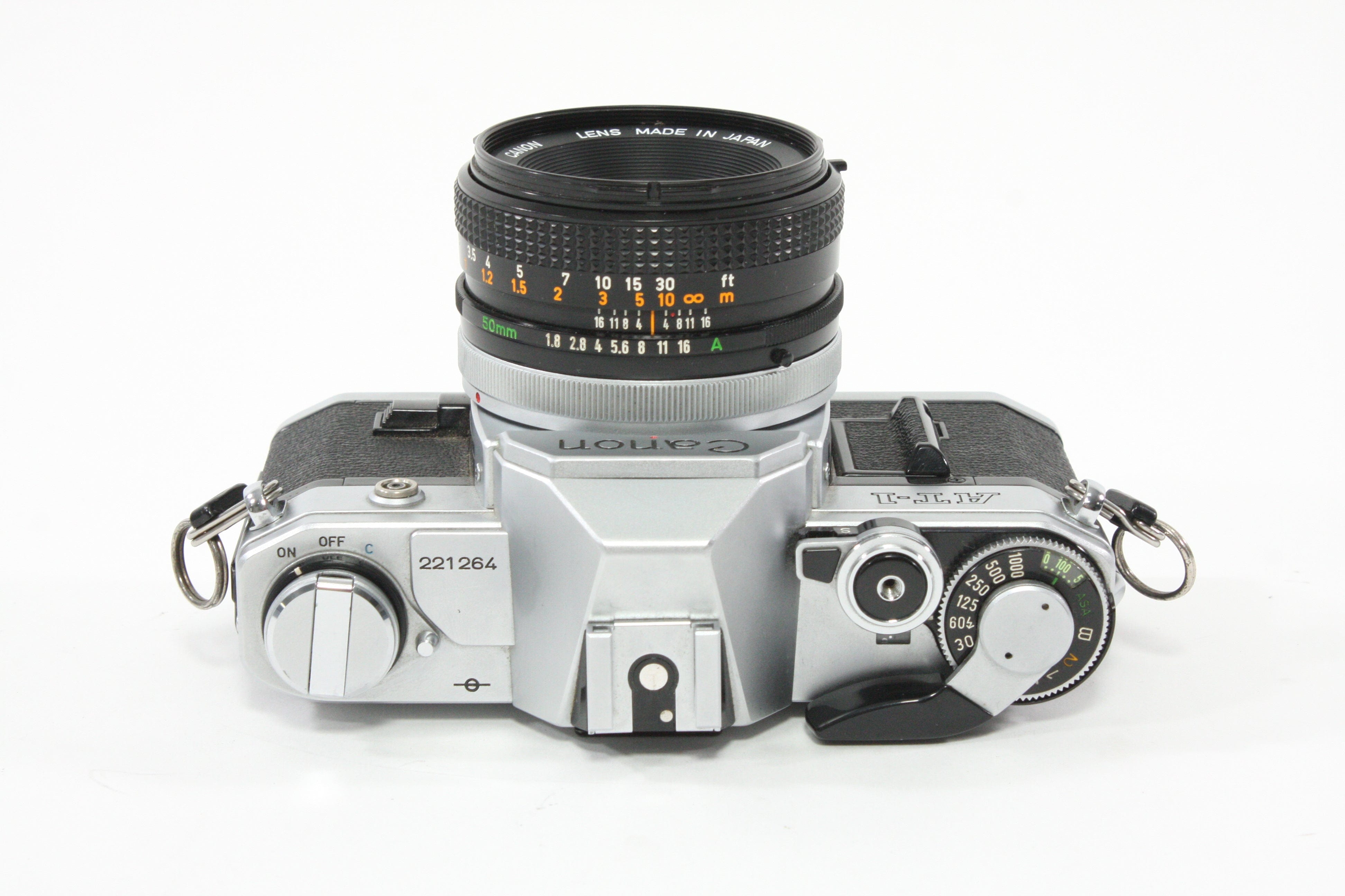 Canon AT-1 with 50mm F1.8 S.C. Lens