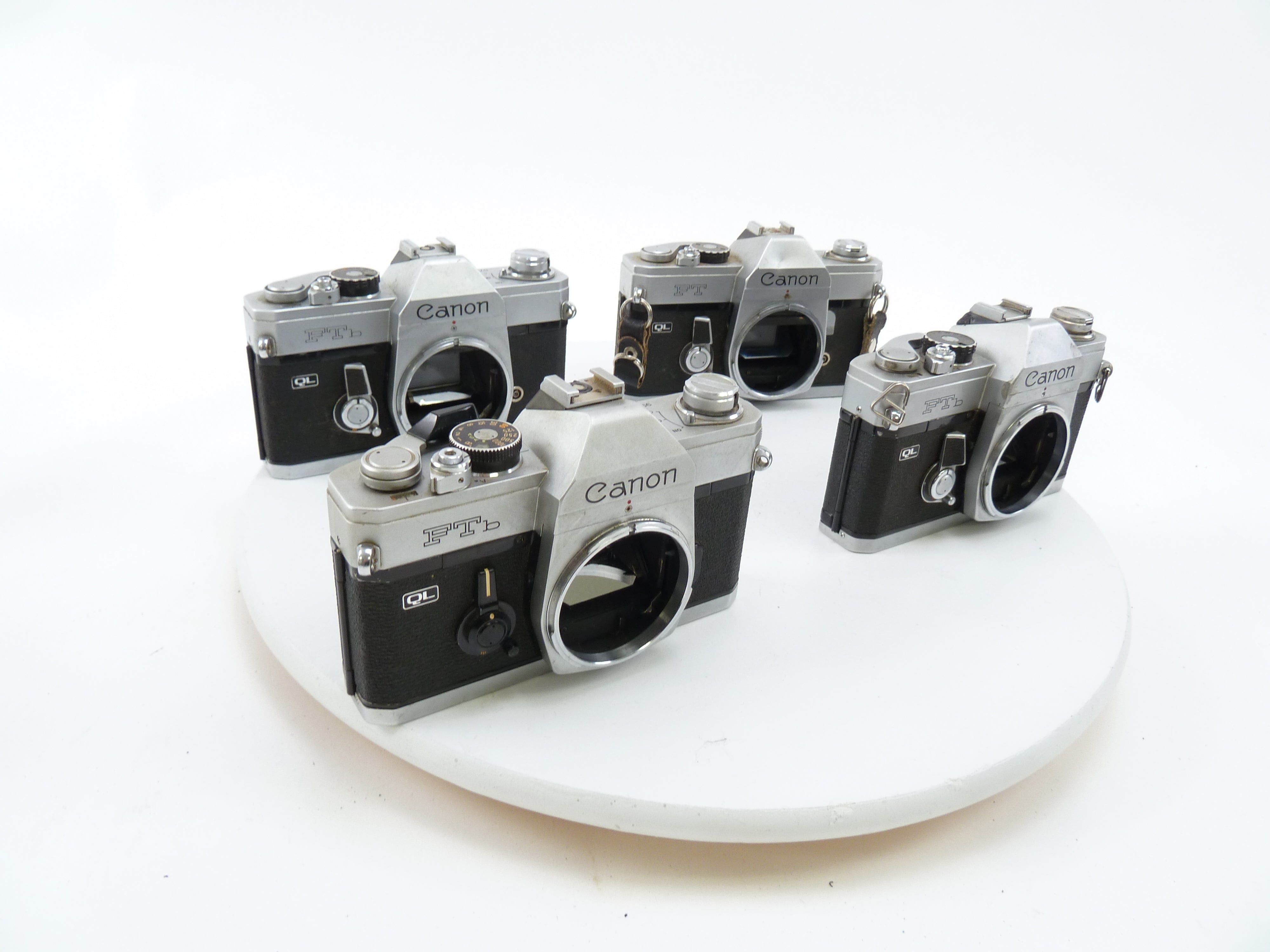 Canon Chrome FTB and FT Camera Bodies being sold AS IS for PARTS ONLY