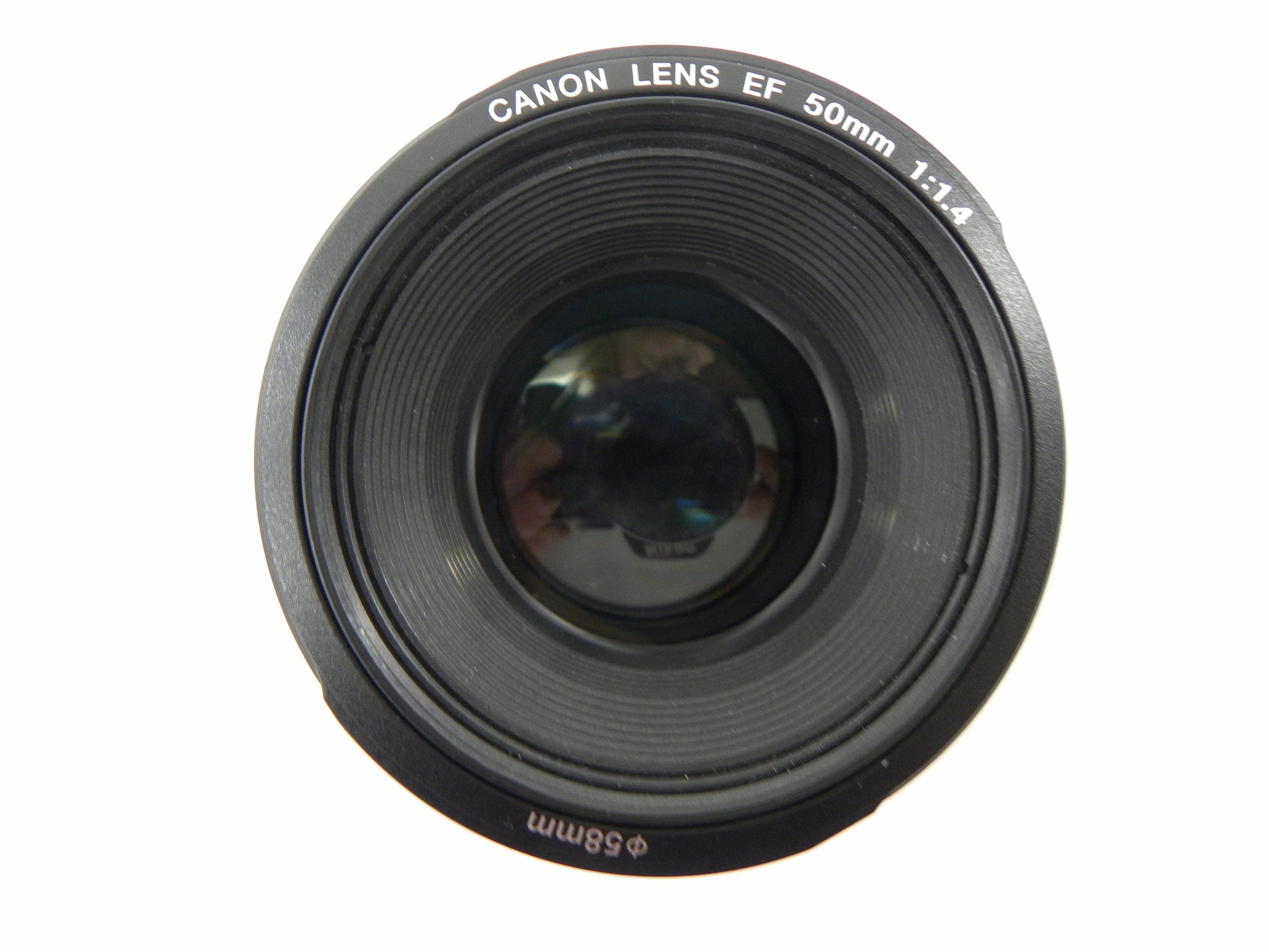 Canon EF 50mm f1.4 USM lens