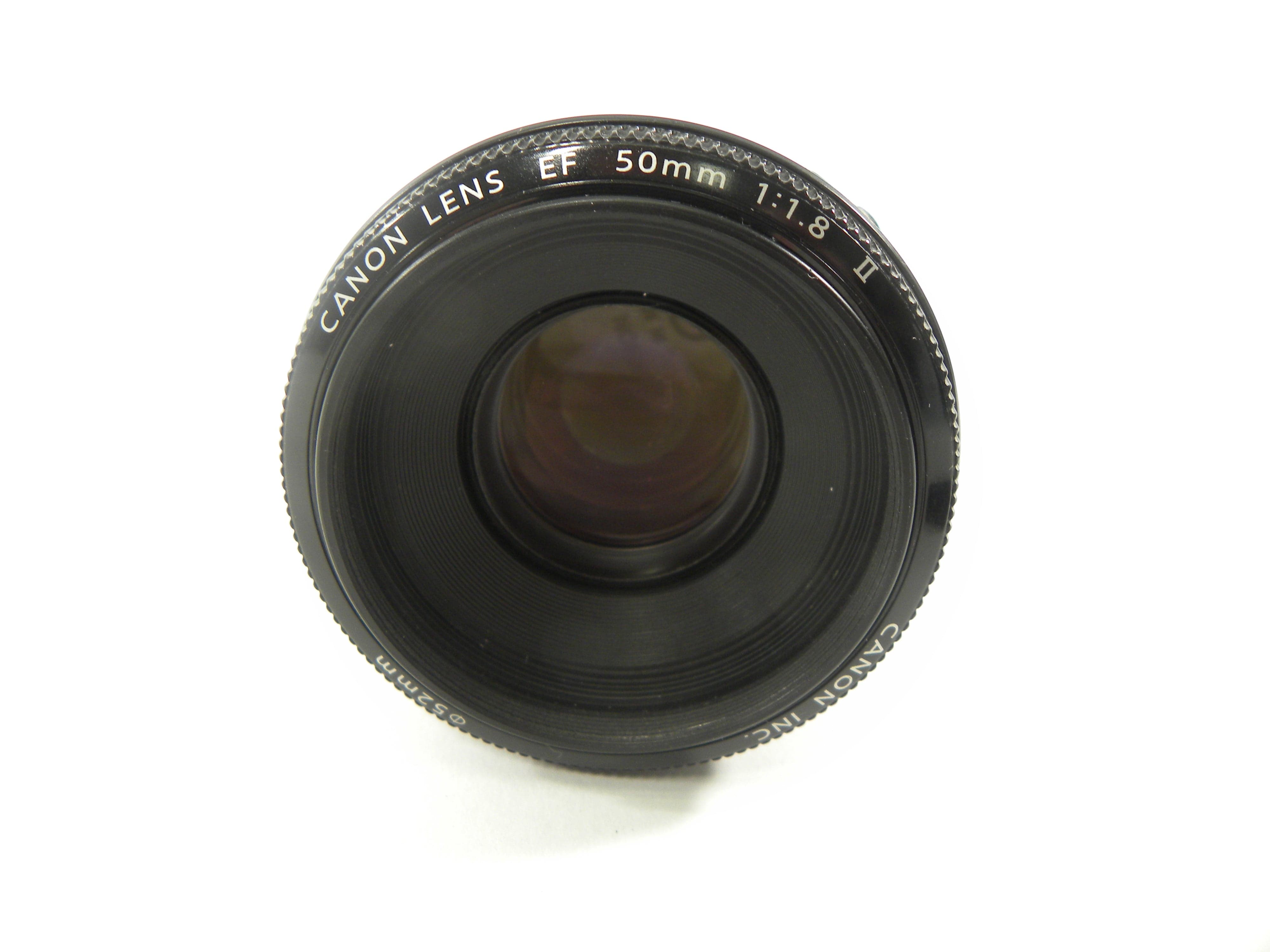 Canon EF 50mm f1.8 II lens