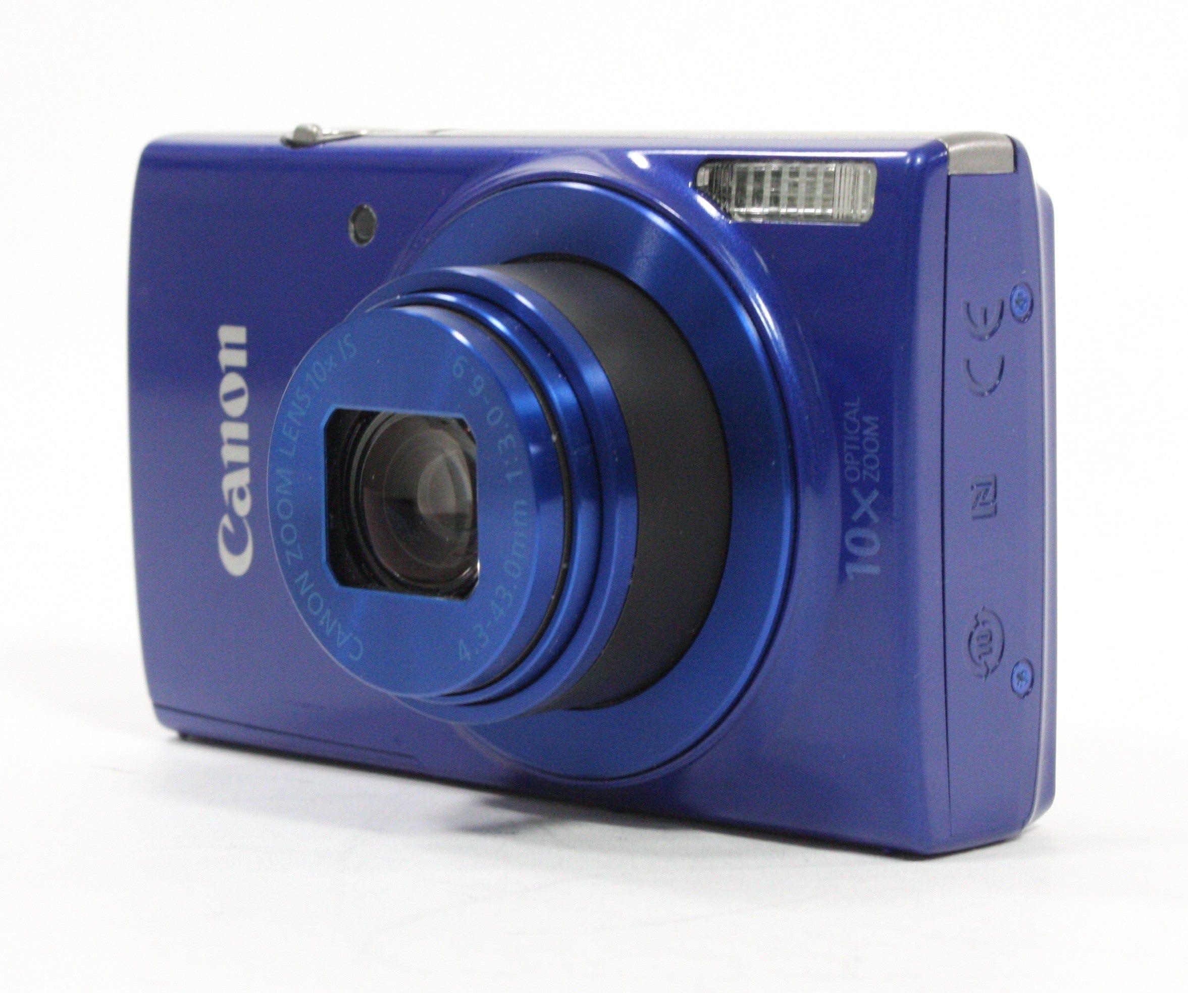 Canon Elph 190 IS Digital Point and Shoot Camera (Blue)