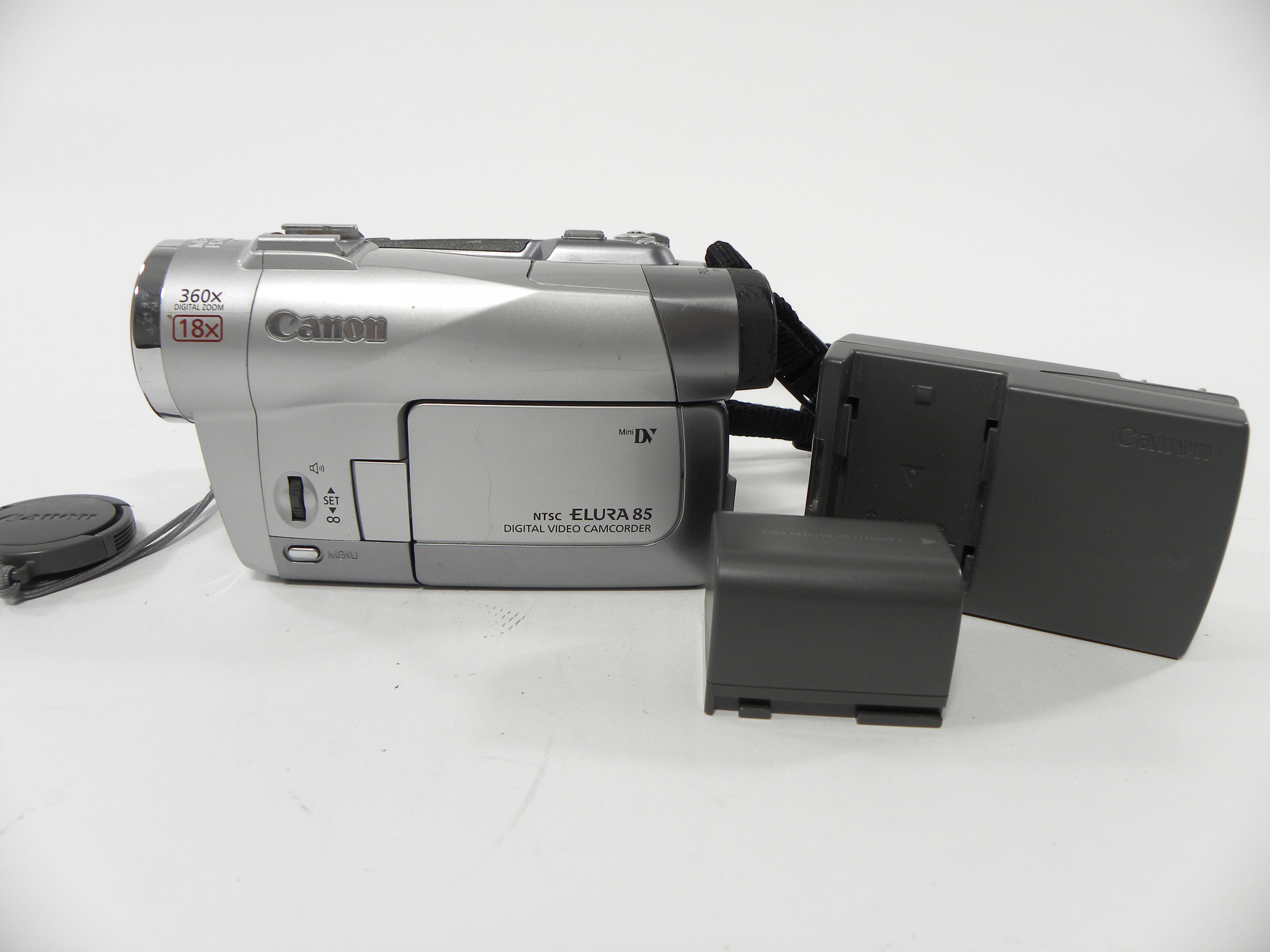 Canon Elura 85 MiniDV Digital Viedo Camcorder AS IS