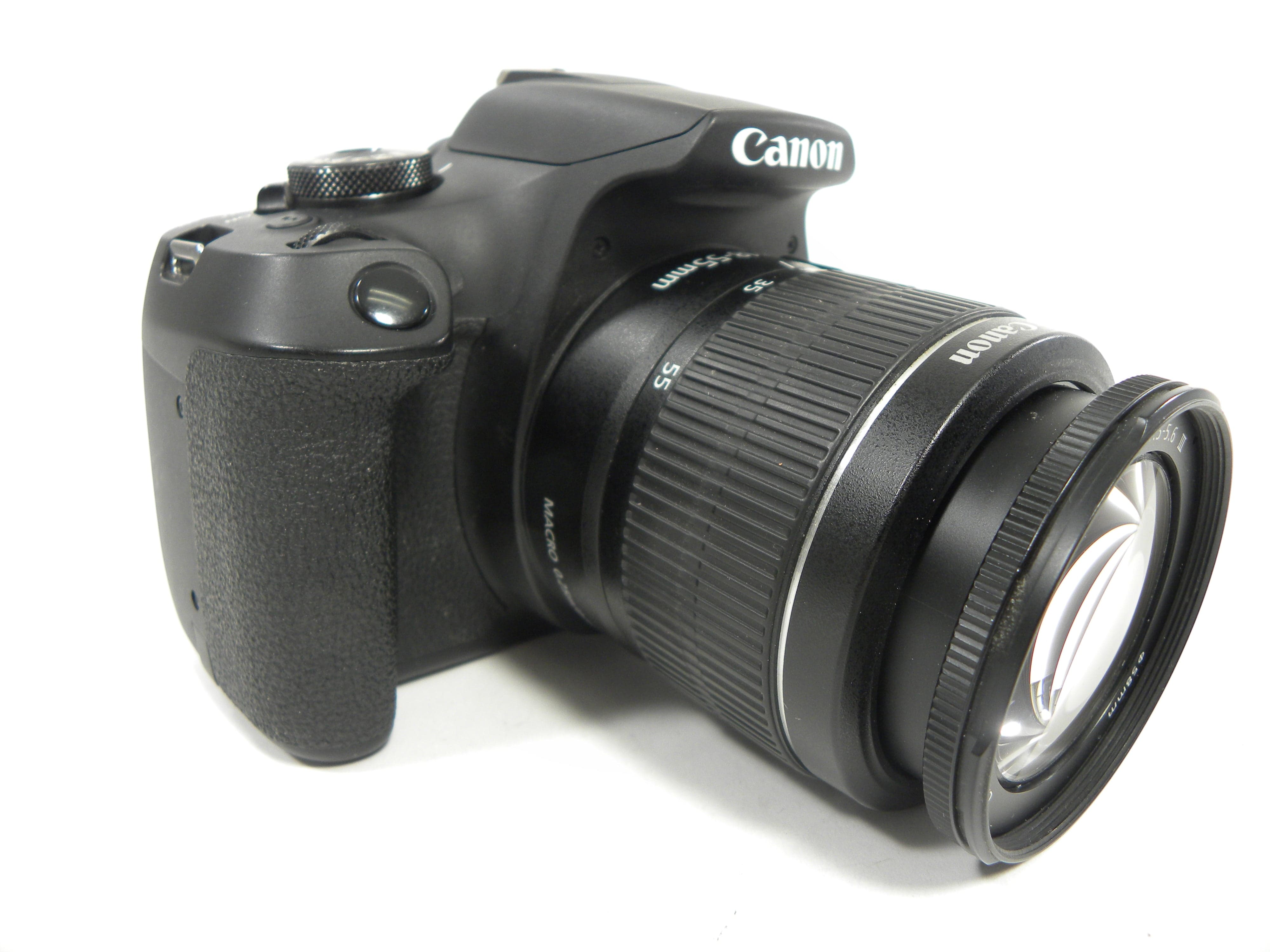 Canon EOS 2000D 24.1mp Digital SLR w/EF-S 18-55 III Shutter Ct. 15,396