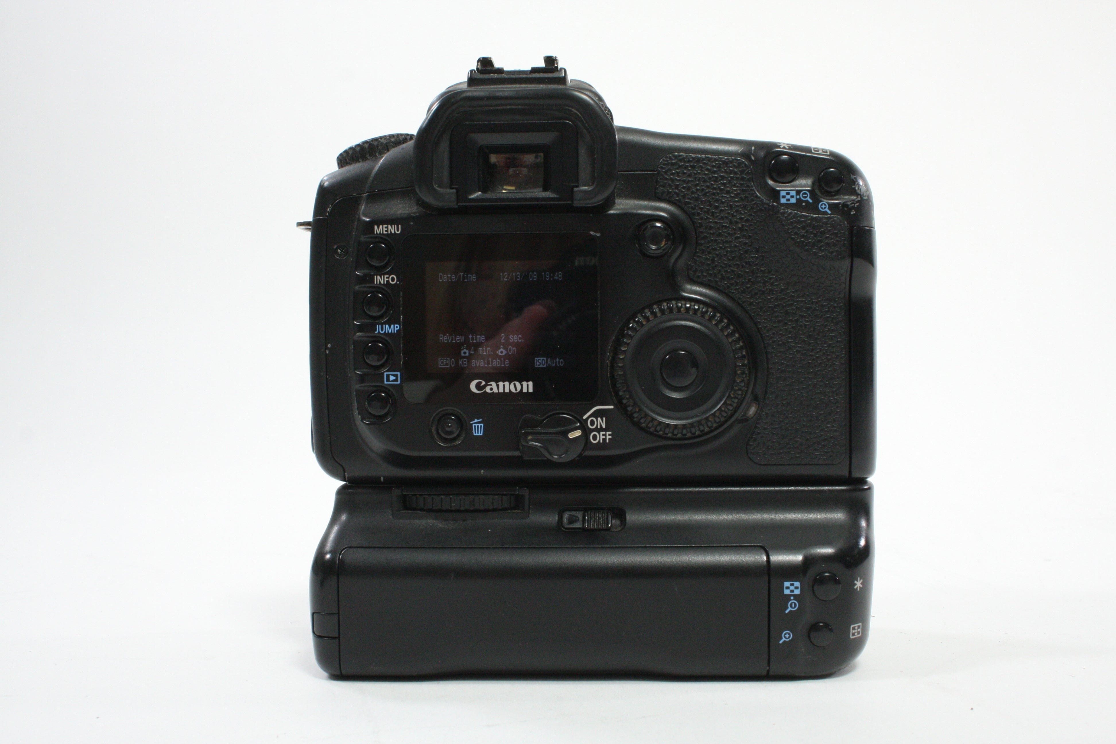Canon EOS 20D DSLR Camera with BG-E2 Battery Grip (Shutter Count N/A)
