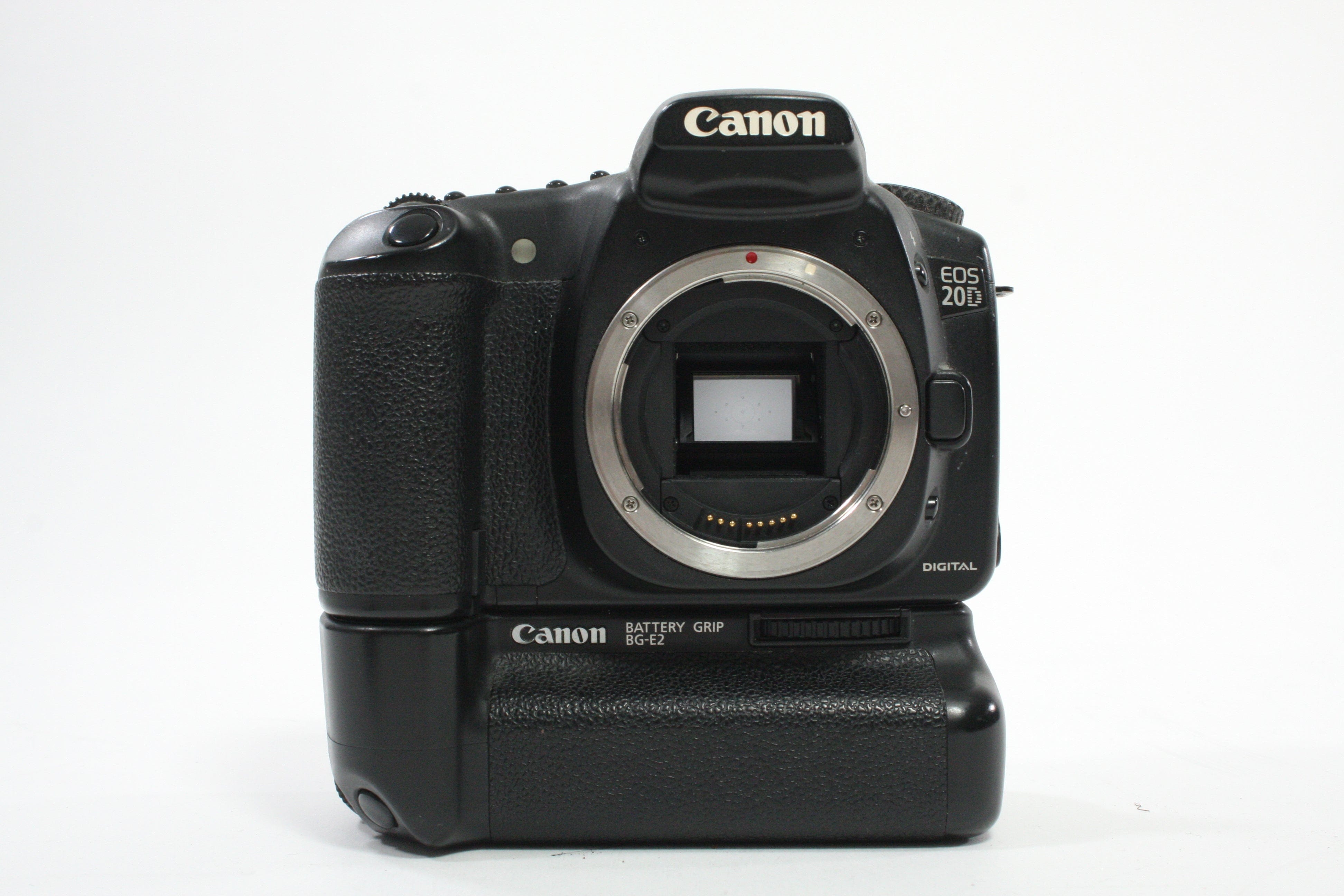 Canon EOS 20D DSLR Camera with BG-E2 Battery Grip (Shutter Count N/A)