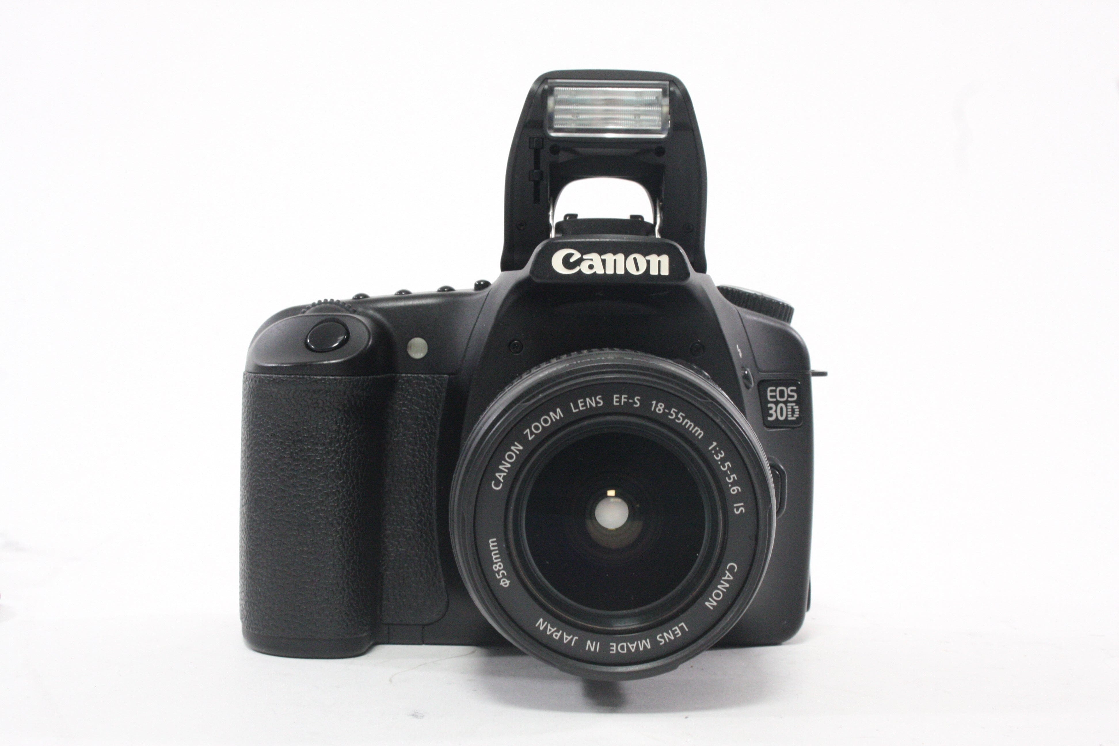 Canon EOS 30D DSLR Camera with 18-55mm f/3.5-5.6 IS Lens for Canon EF-S Mount