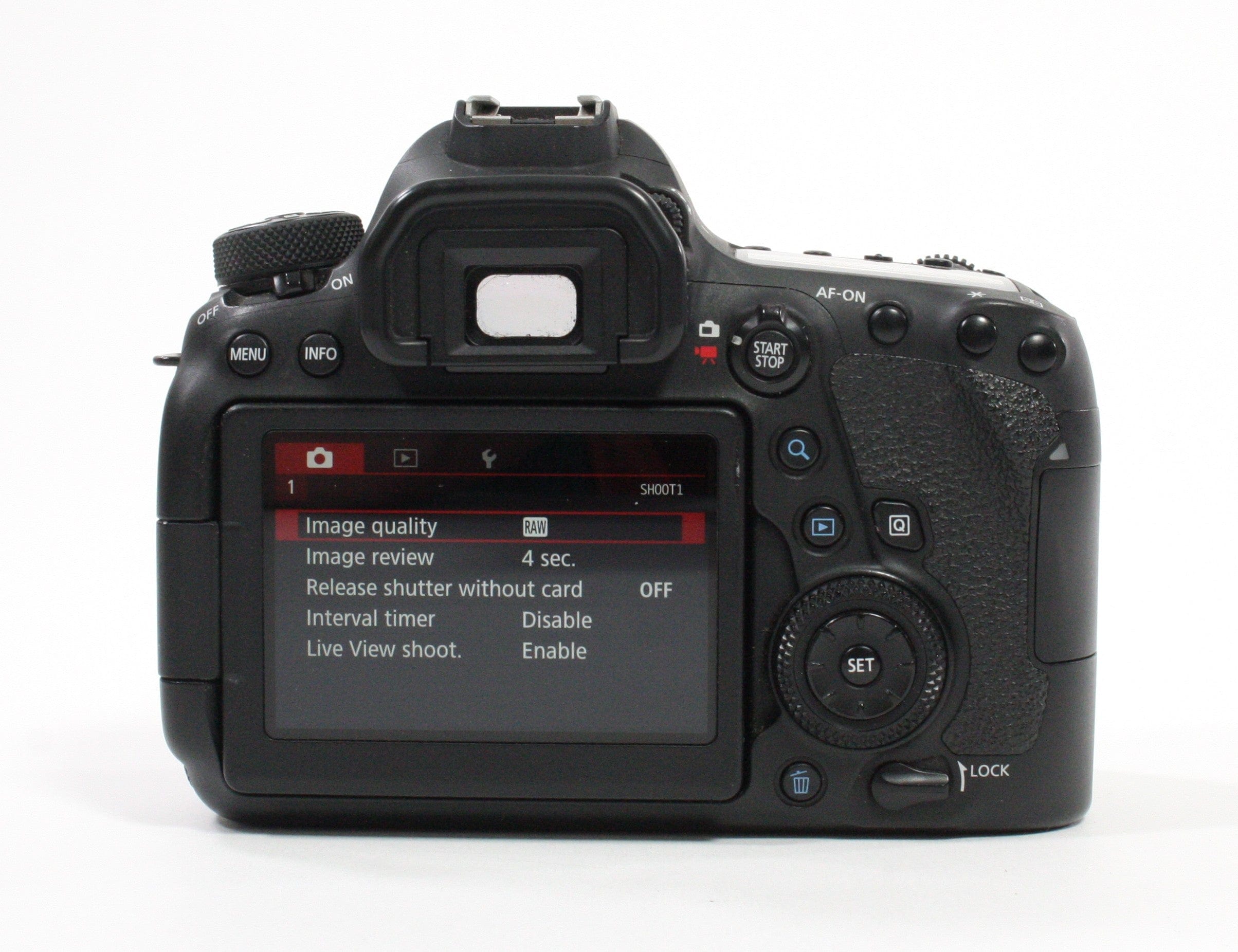 Canon EOS 6DII Digital SLR Body with Shutter Count 155,147 Incl Vivitar Battery Grip