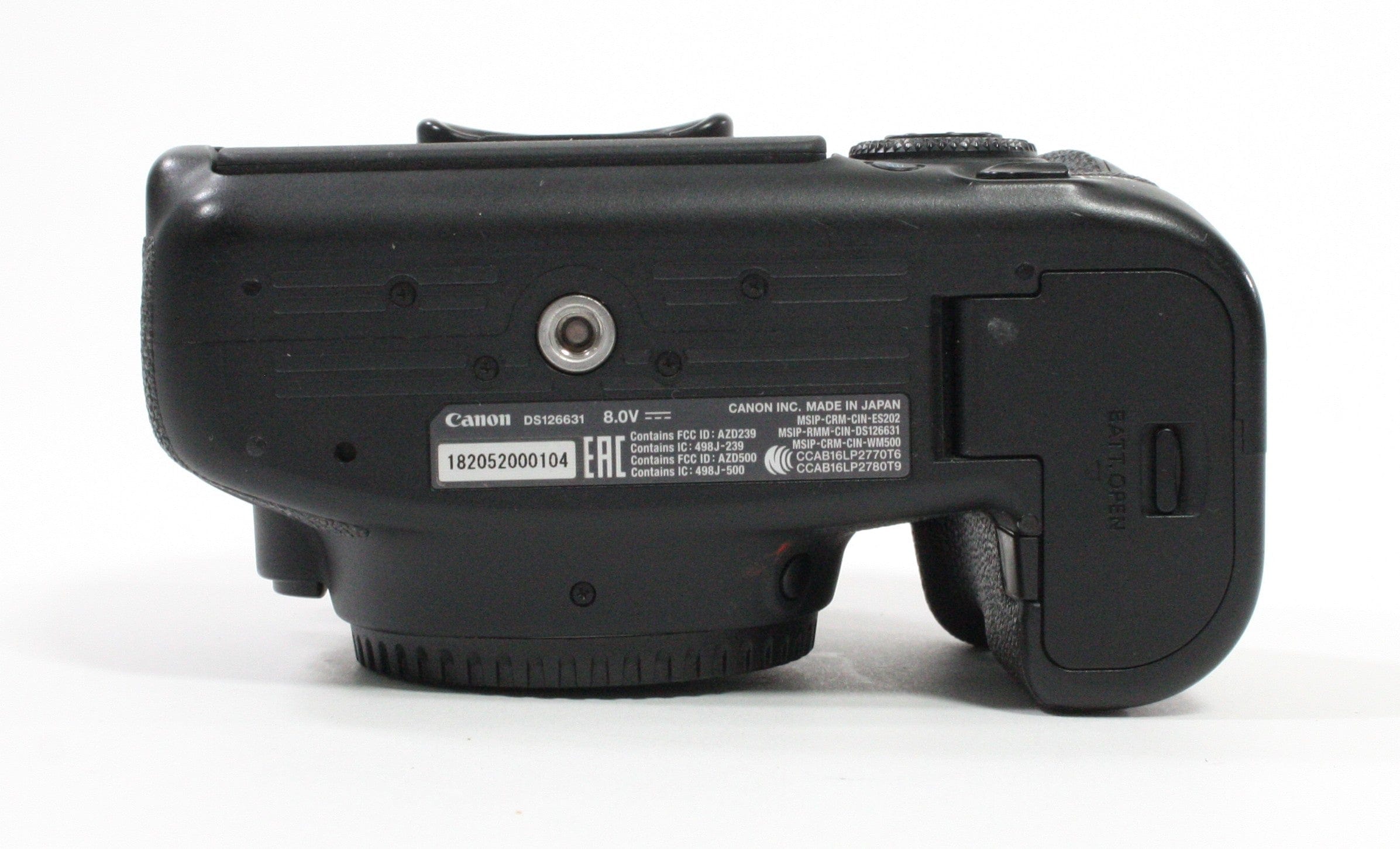 Canon EOS 6DII Digital SLR Body with Shutter Count 155,147 Incl Vivitar Battery Grip