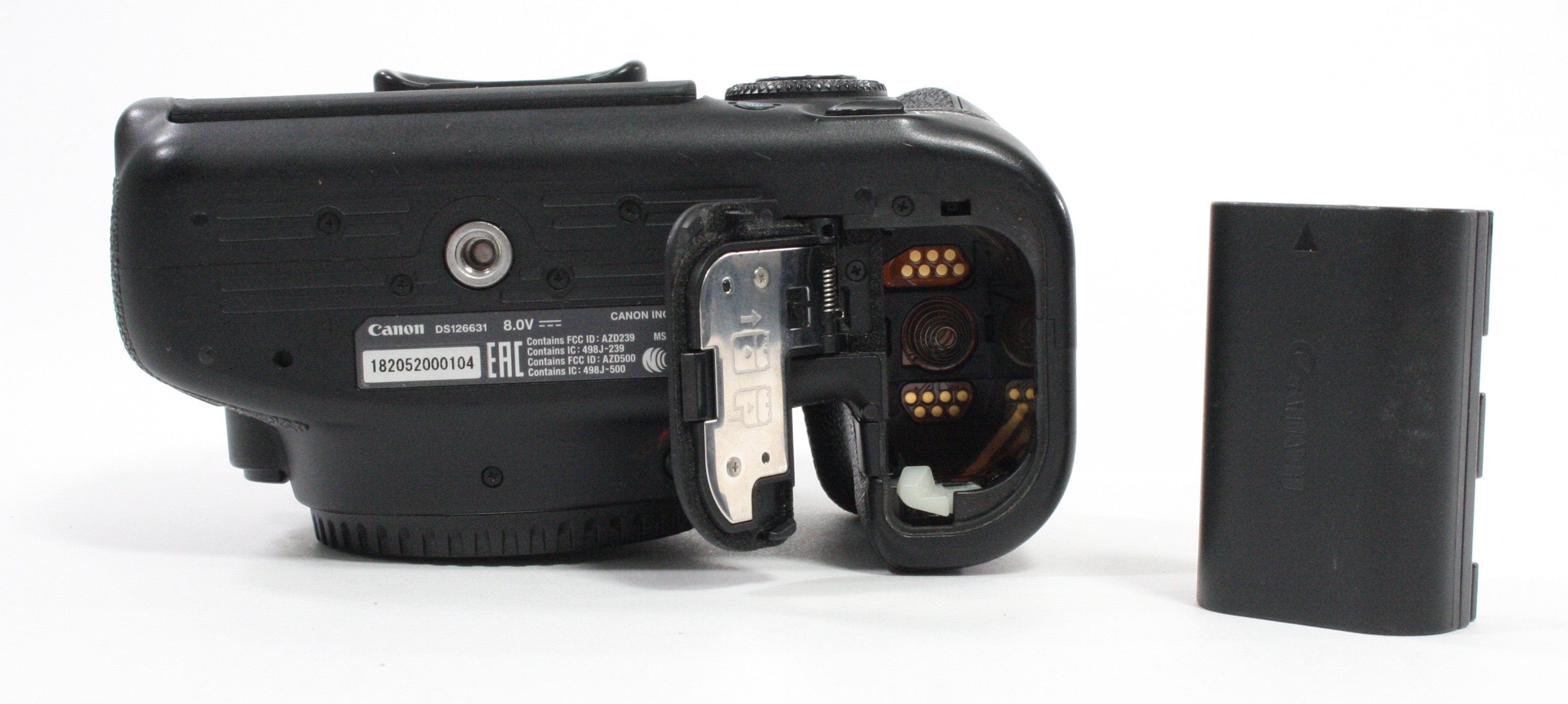 Canon EOS 6DII Digital SLR Body with Shutter Count 155,147 Incl Vivitar Battery Grip