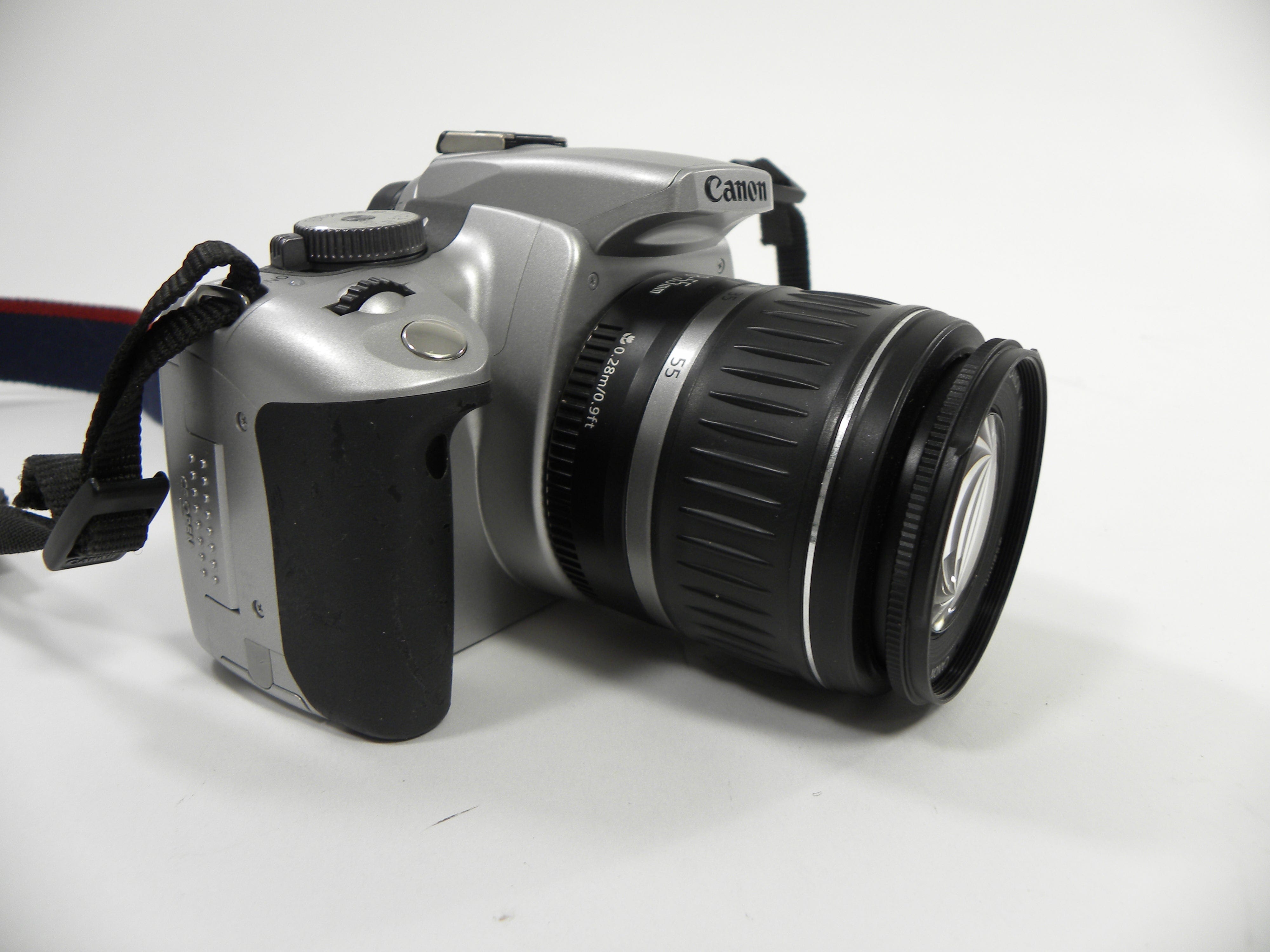 Canon EOS Digital Rebel XTi 10mp camera w/EF-S 18-55 f3.5-5.6 II