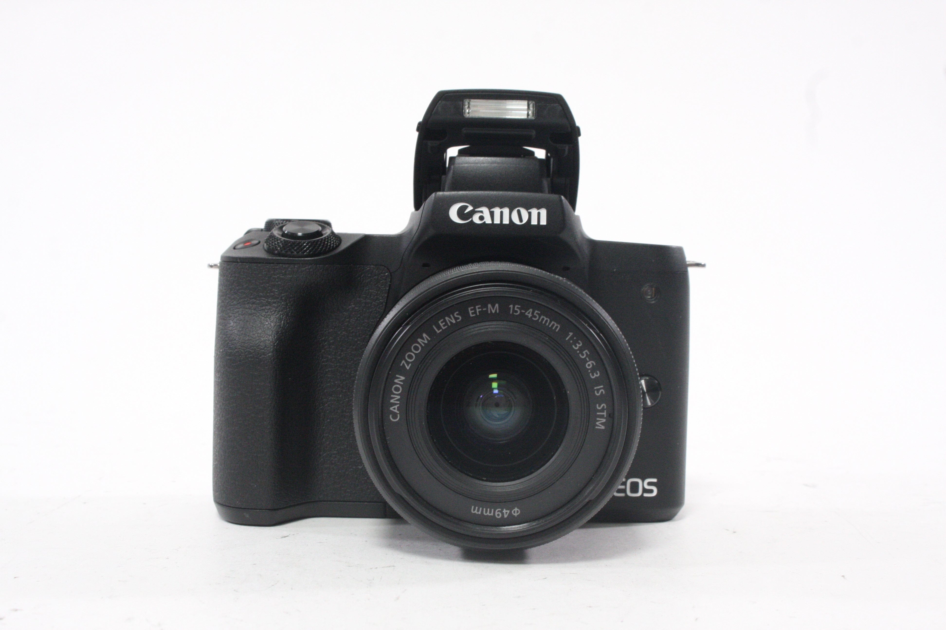 Canon EOS M50 Mirrorless with 15-45mm f/3.5-6.3 IS STM EF-M Shutter less than 2,000