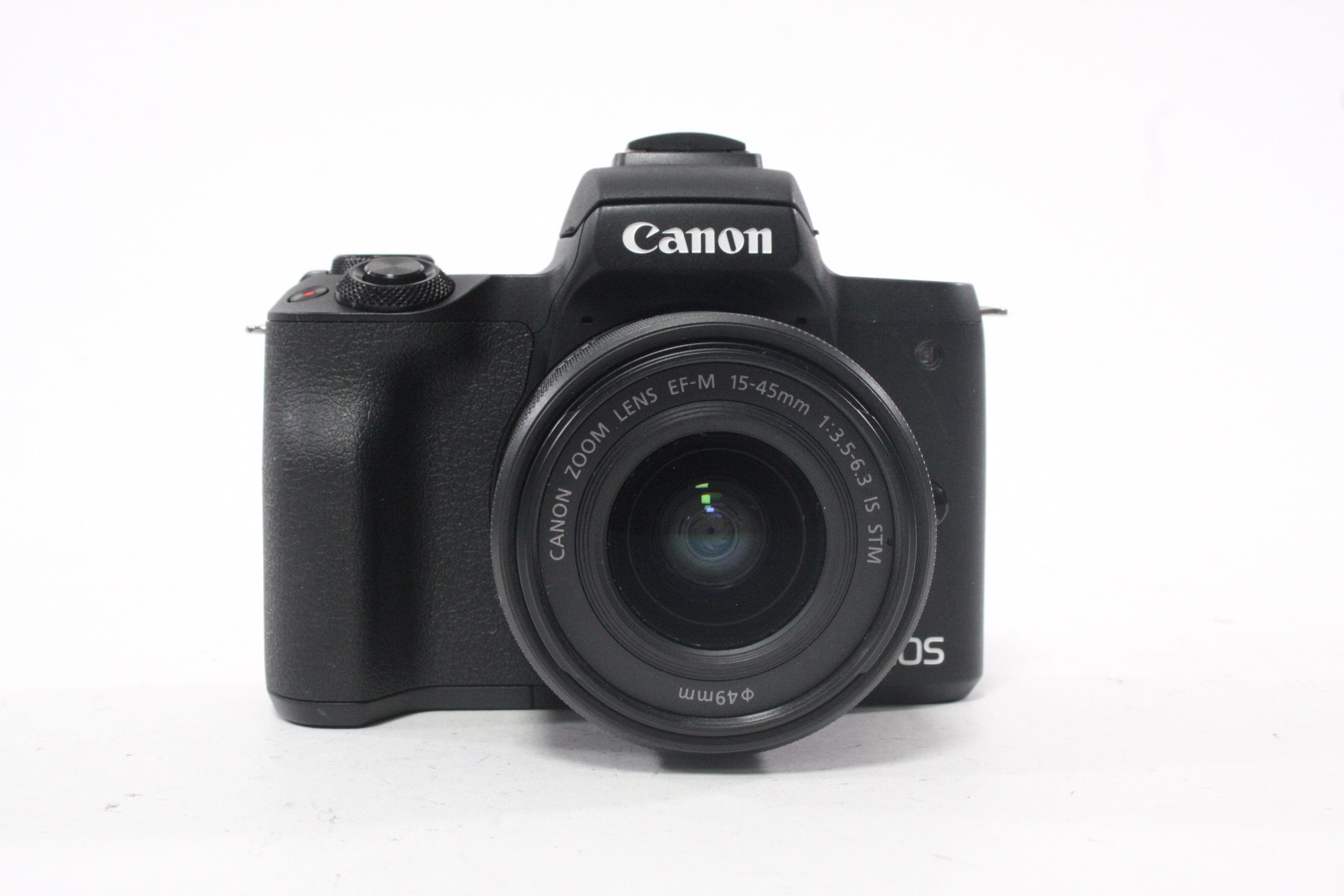Canon EOS M50 Mirrorless with 15-45mm f/3.5-6.3 IS STM EF-M Shutter less than 2,000