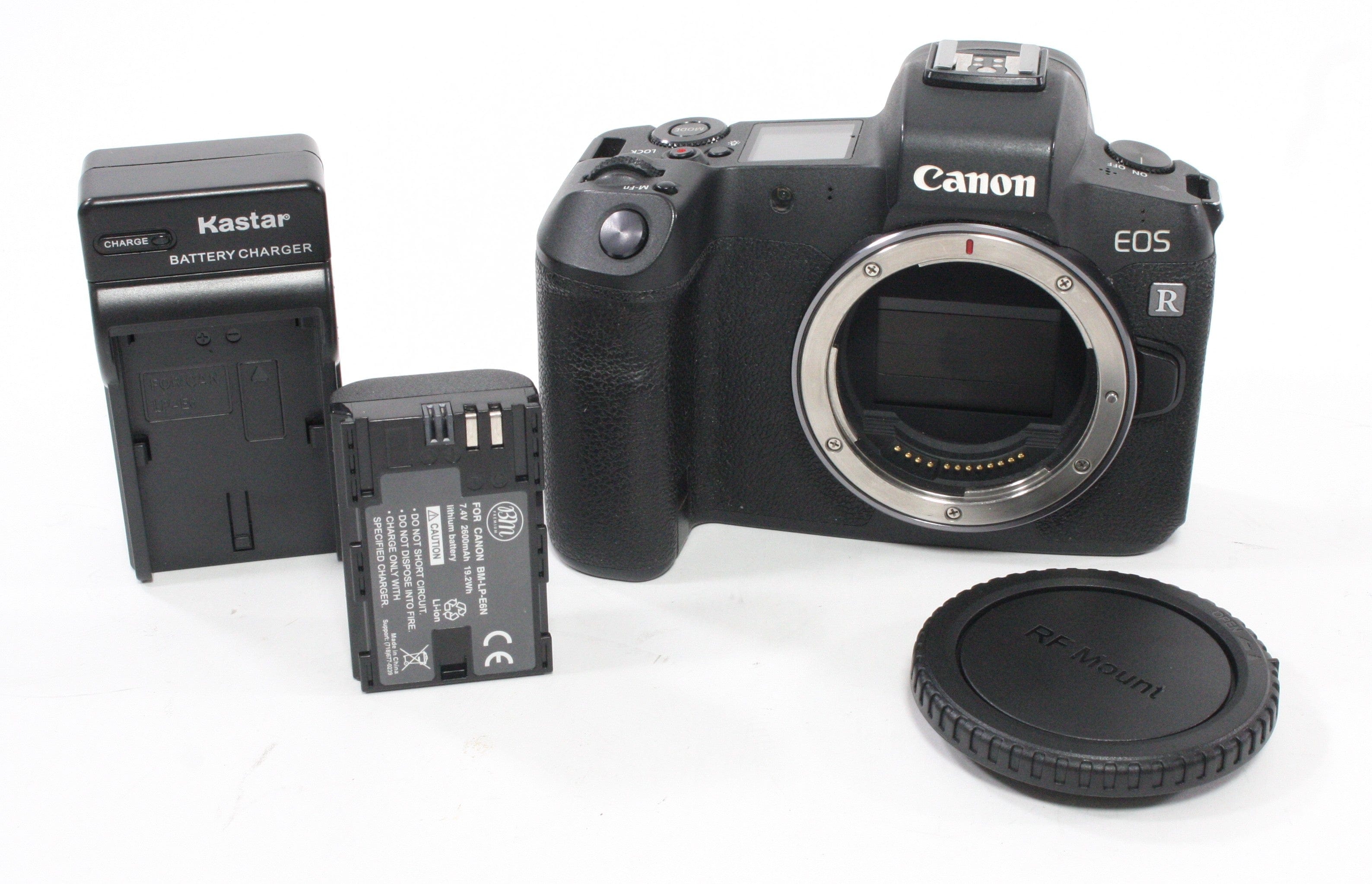 Canon EOS R DSLR Camera with Shutter Count 48,000 (see details)