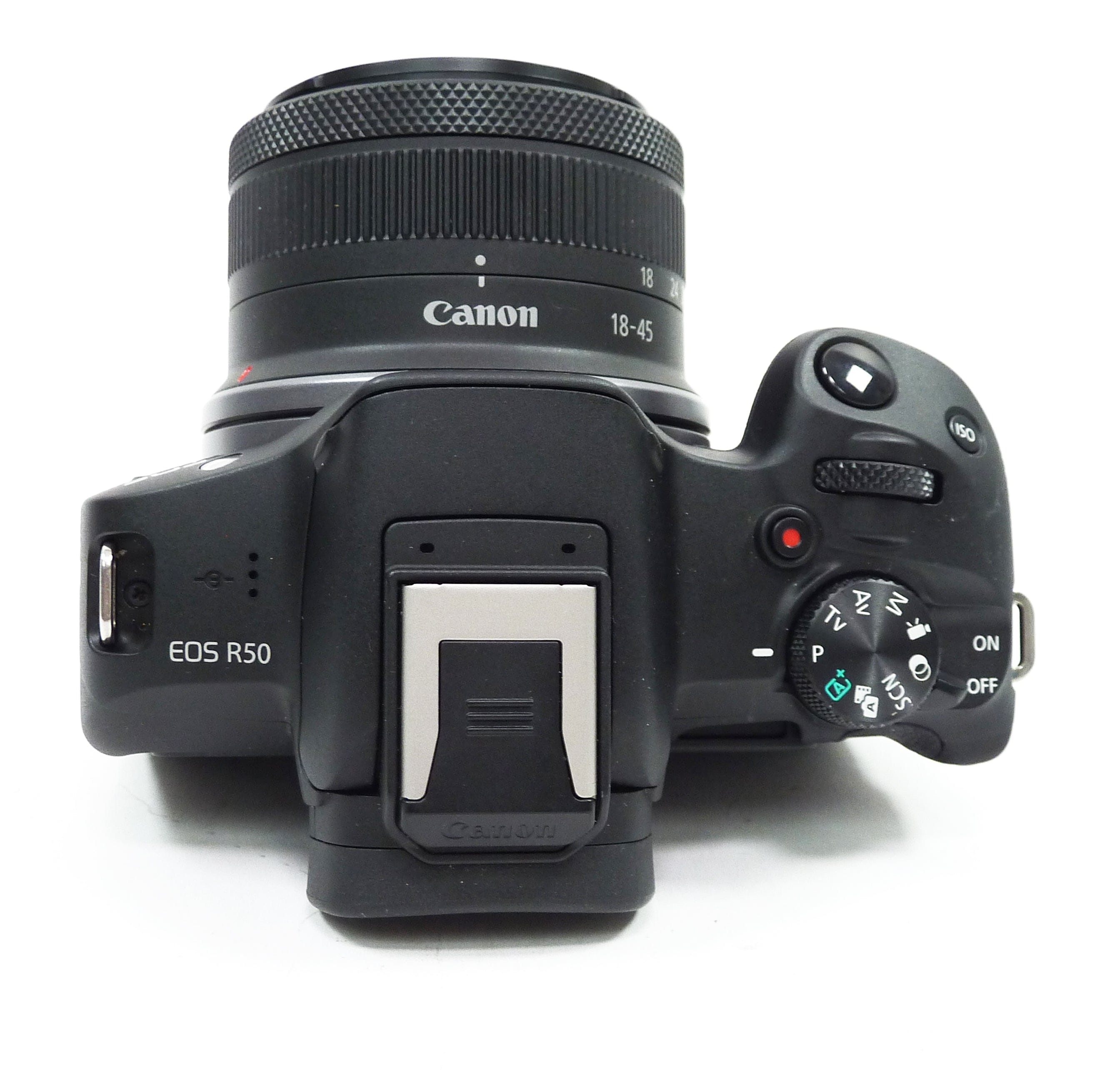 Canon EOS R50 with 18-45mm f/4.5-6.3 IS STM Lens with Shutter Count < 1,000 (1%)