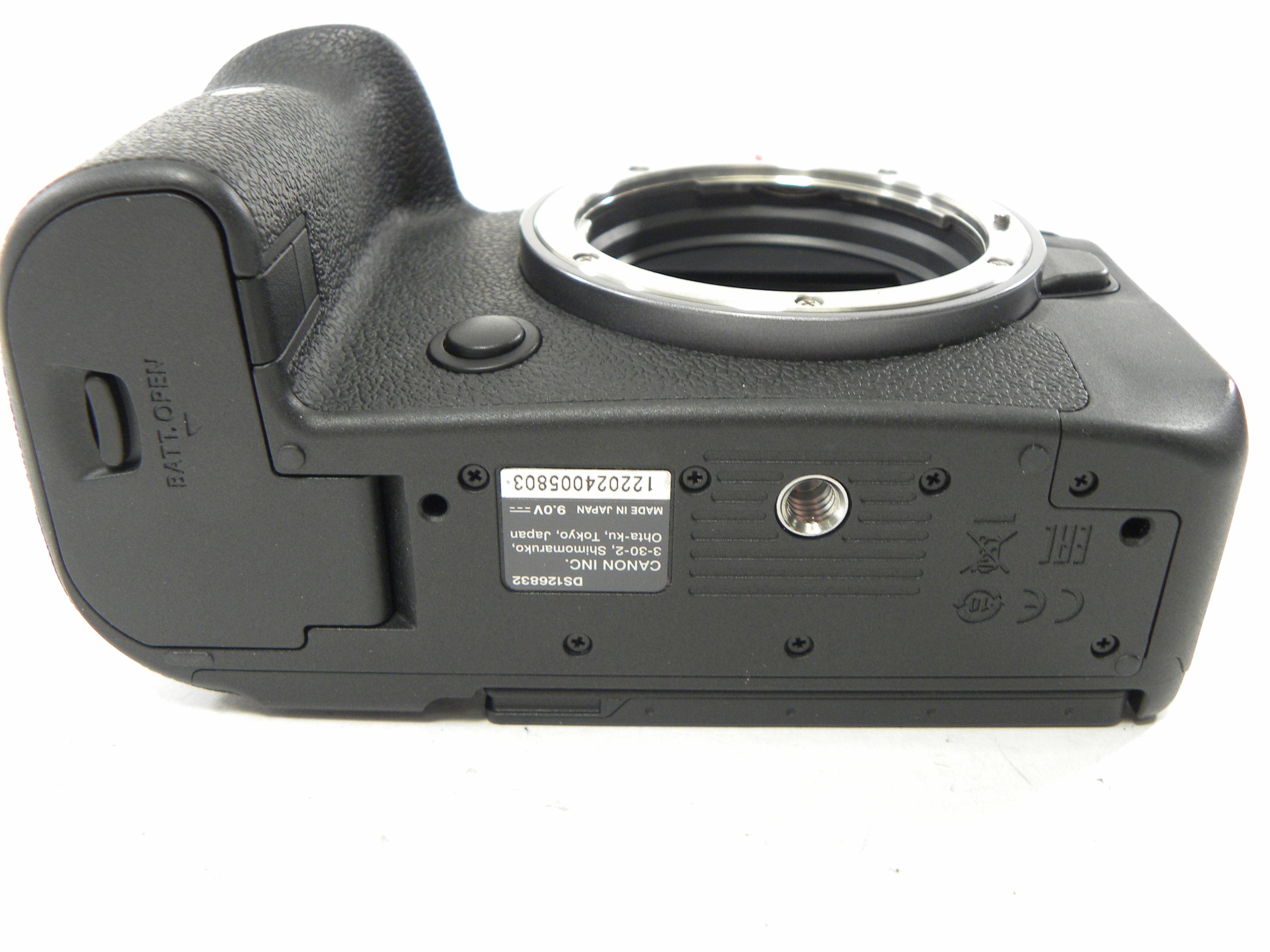 Canon EOS R6 20.1mp Digital Mirrorless Camera