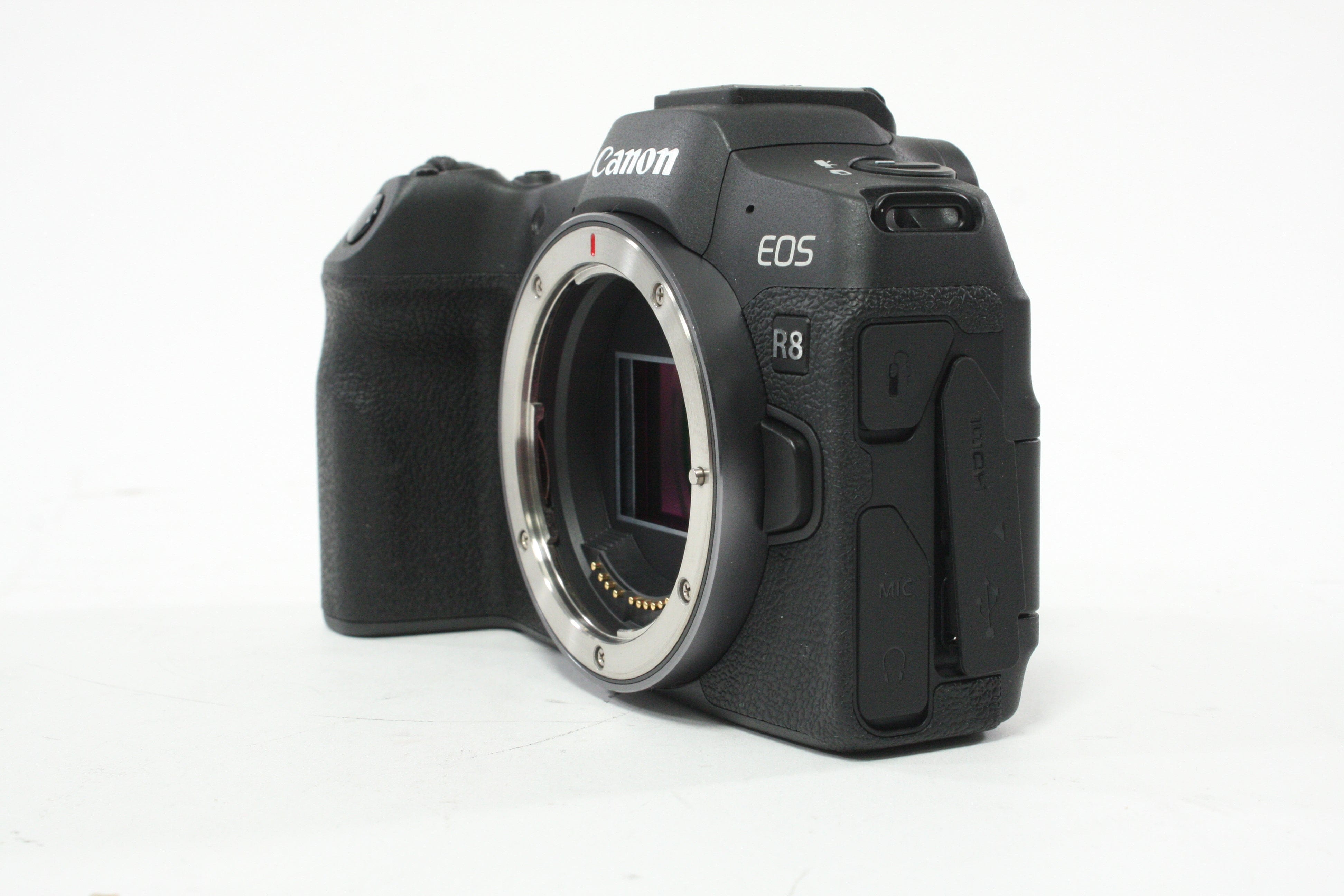 Canon EOS R8 Mirrorless Digital Camera with a Shutter Count less than 1,000
