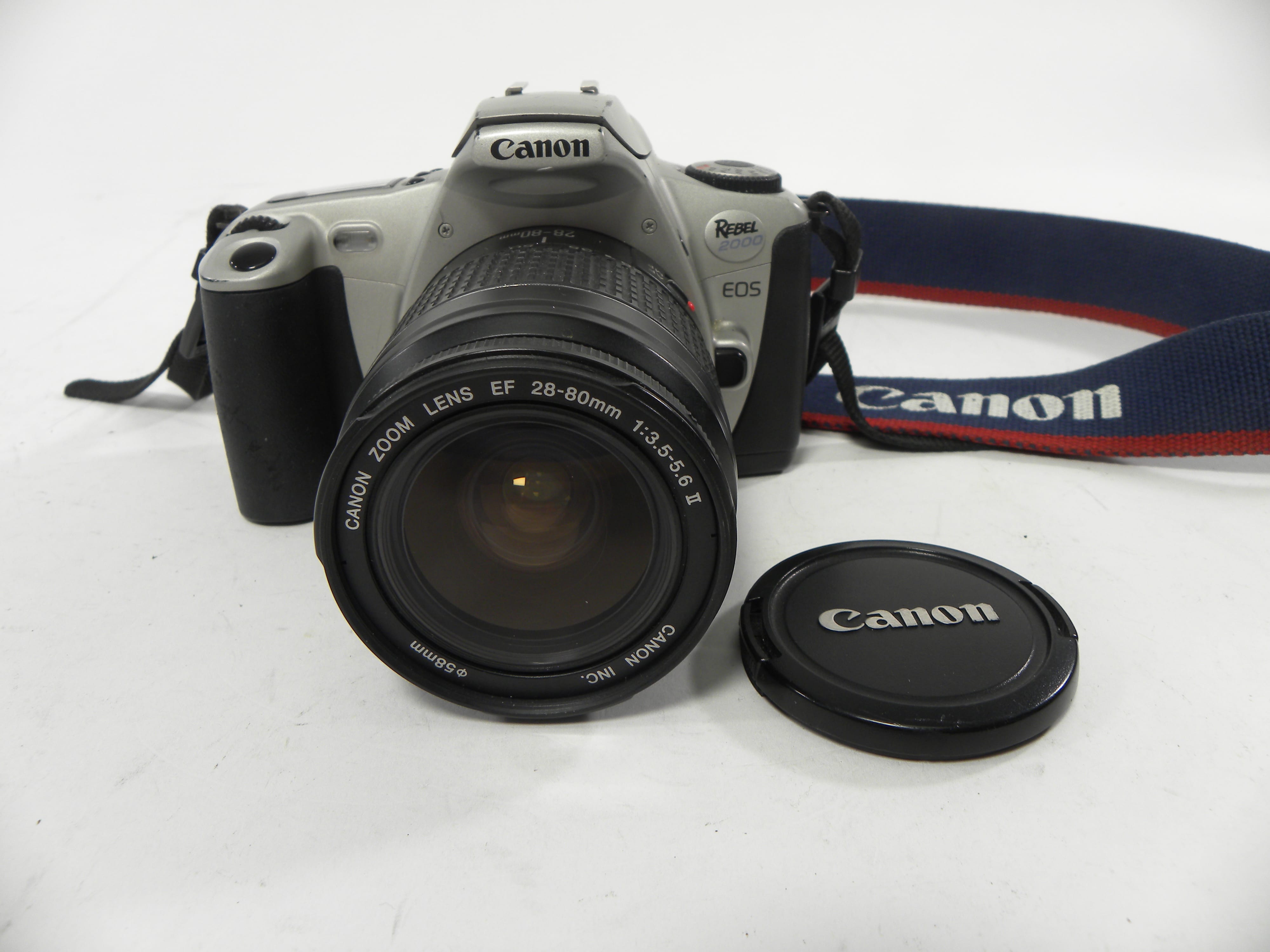 Canon EOS Rebel 2000 35mm SLR w/EF 28-80mm f3.5-5.6 II