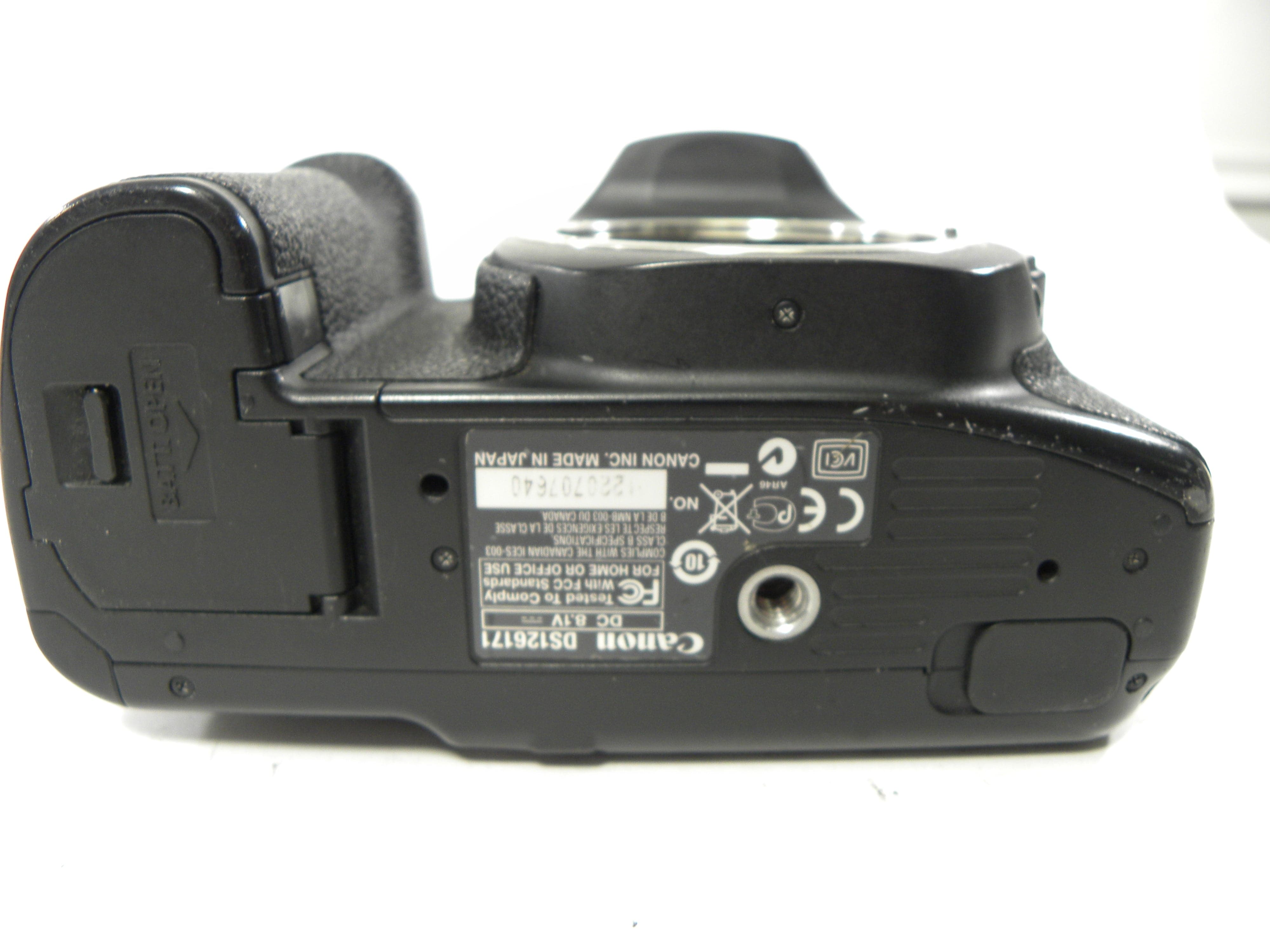 Canon EOS Rebel 40D 10.1mp Digital SLR body only Shutter Ct. 83,731