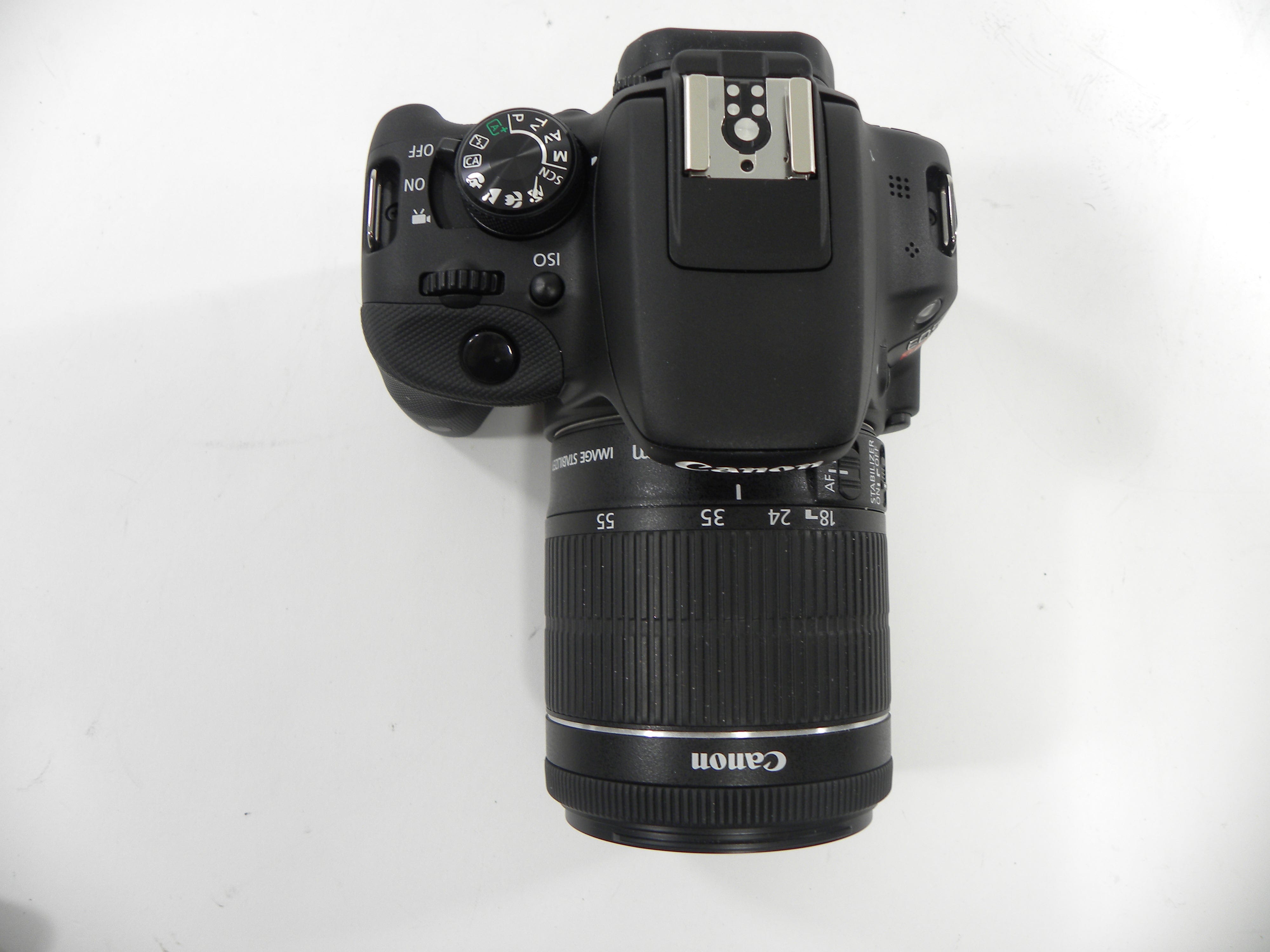 Canon EOS Rebel SL1 18mp Digital SLR w/EF-S 18-55 IS STM Shutter Ct. 1,140