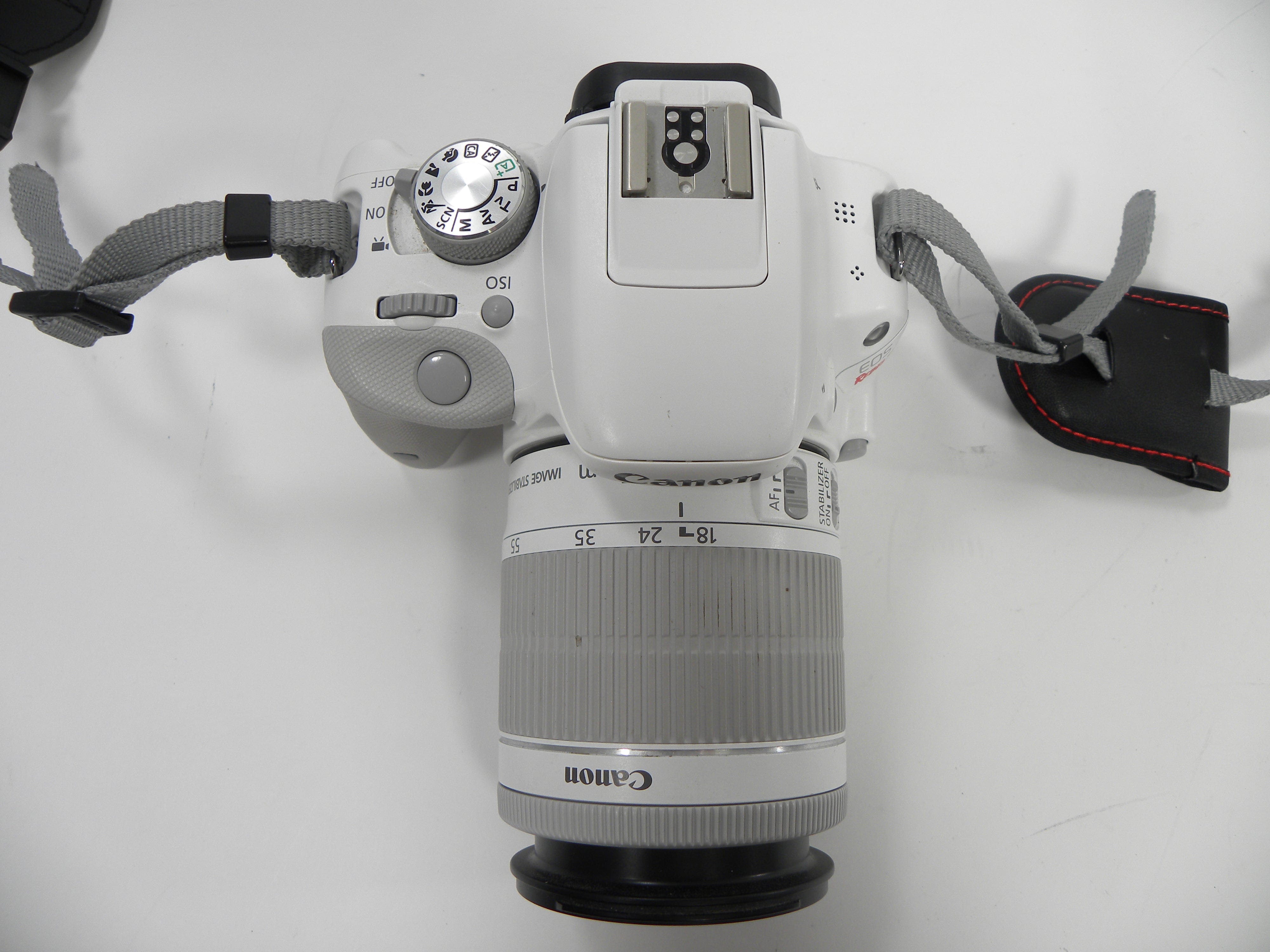 Canon EOS Rebel SL1 (White) w/EF-S 18-55mm f3.5-5.6 IS STM