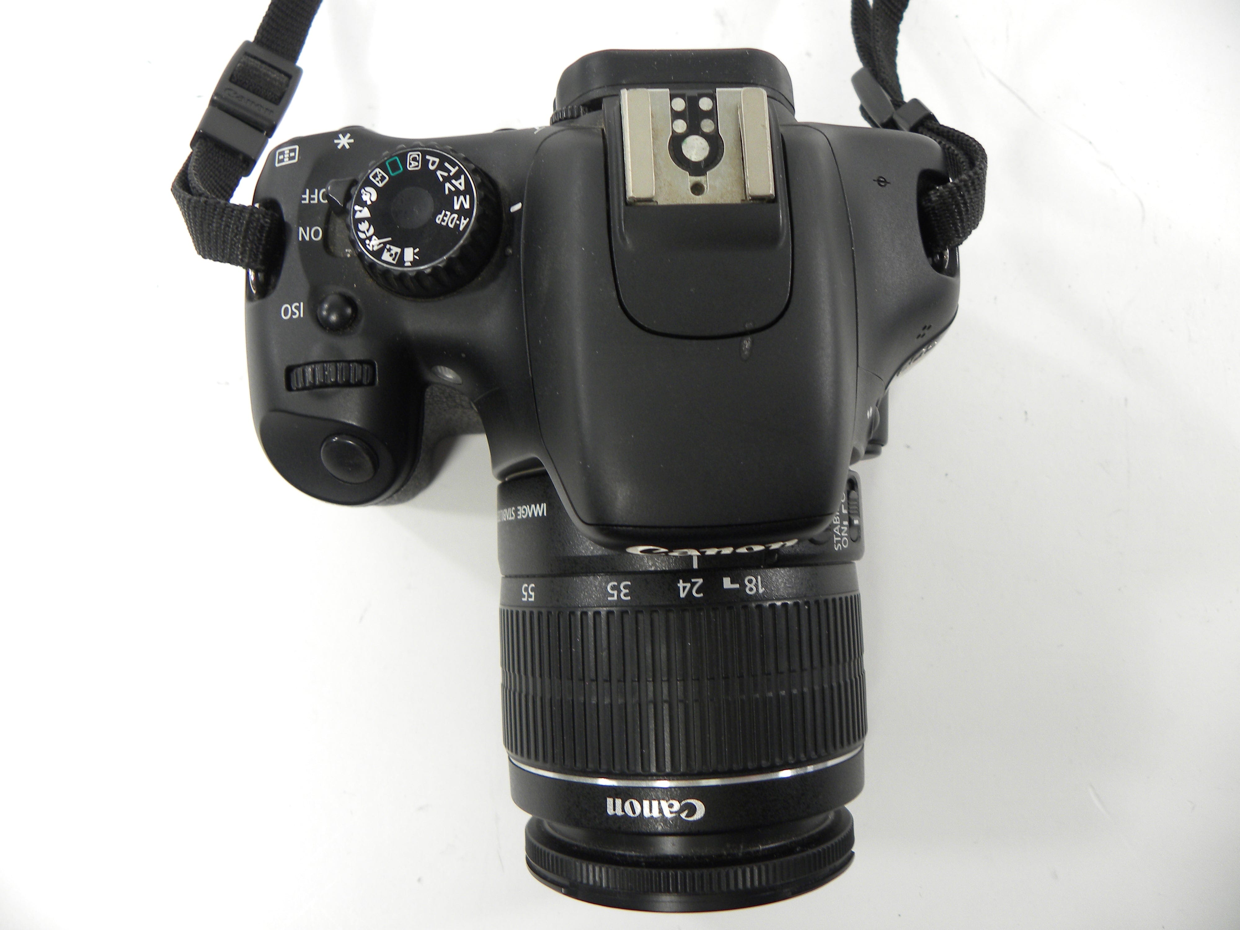 Canon EOS Rebel T2i 18.0mp Digital SLR w/EF-S 18-55 IS II Shutter Ct. 8,553