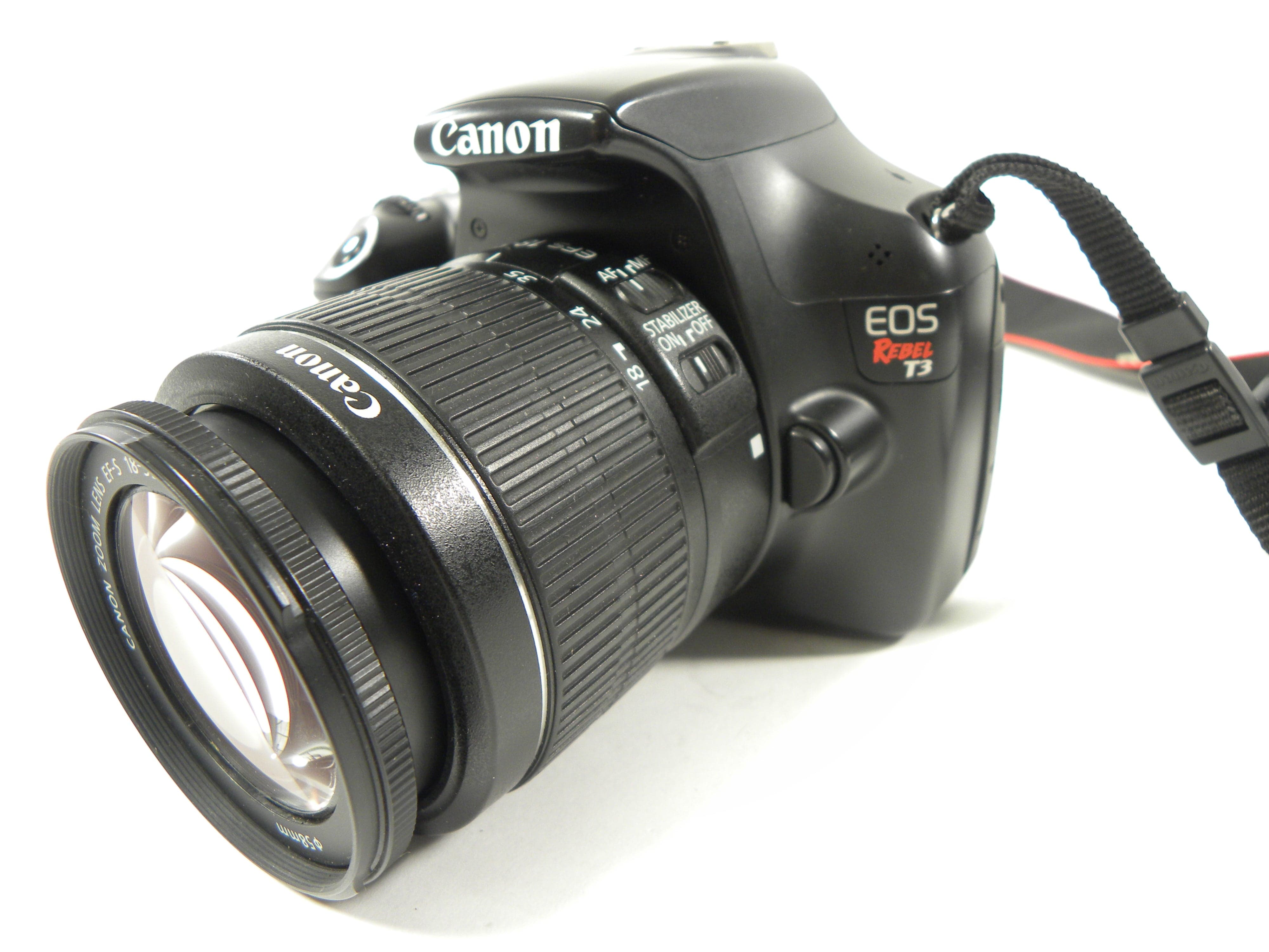 Canon EOS Rebel T3 12.2mp Digital SLR w/EF-S 18-55 IS II