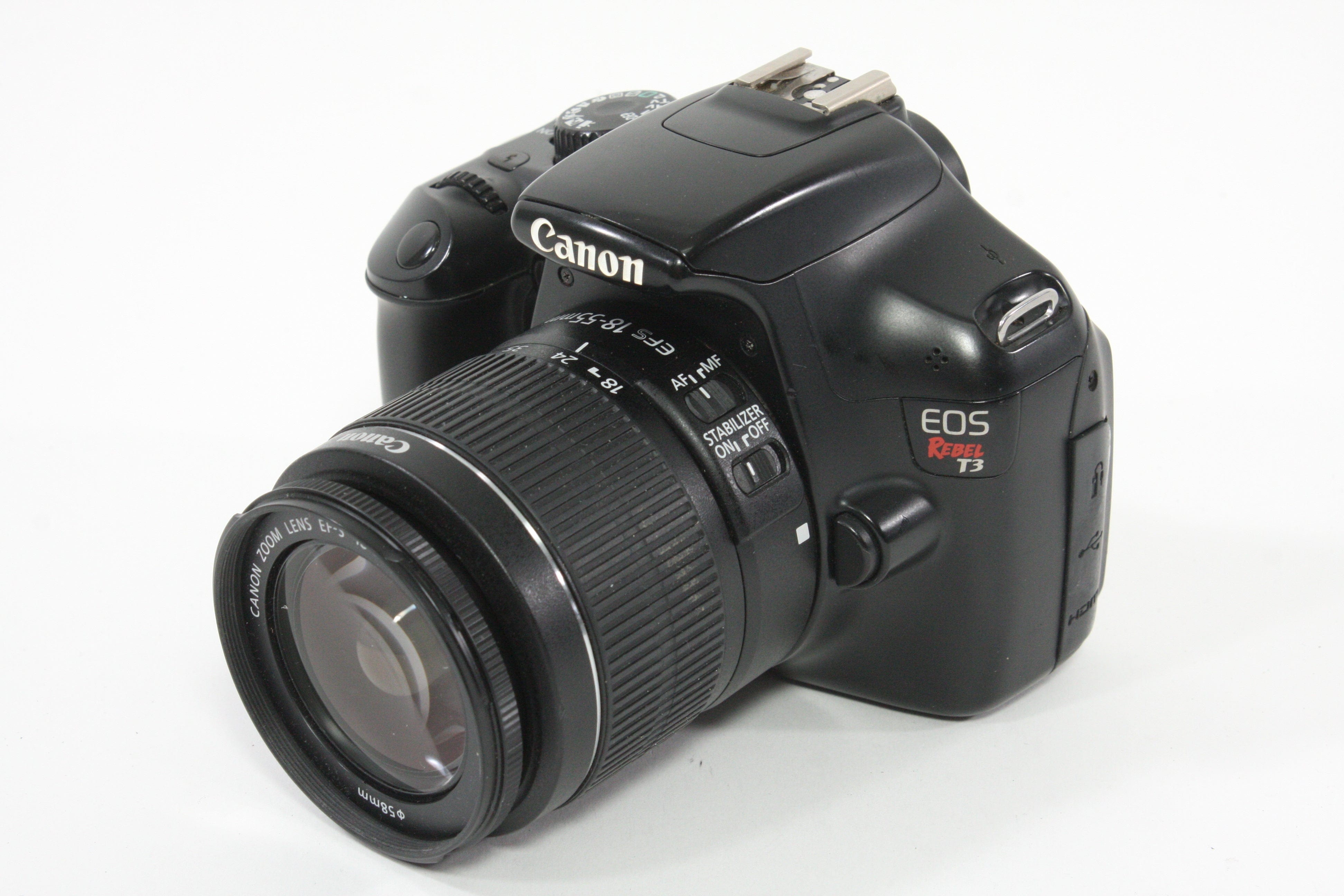 Canon EOS Rebel T3 with 18-55mm f/3.5-5.6 IS II - Shutter Count 32892