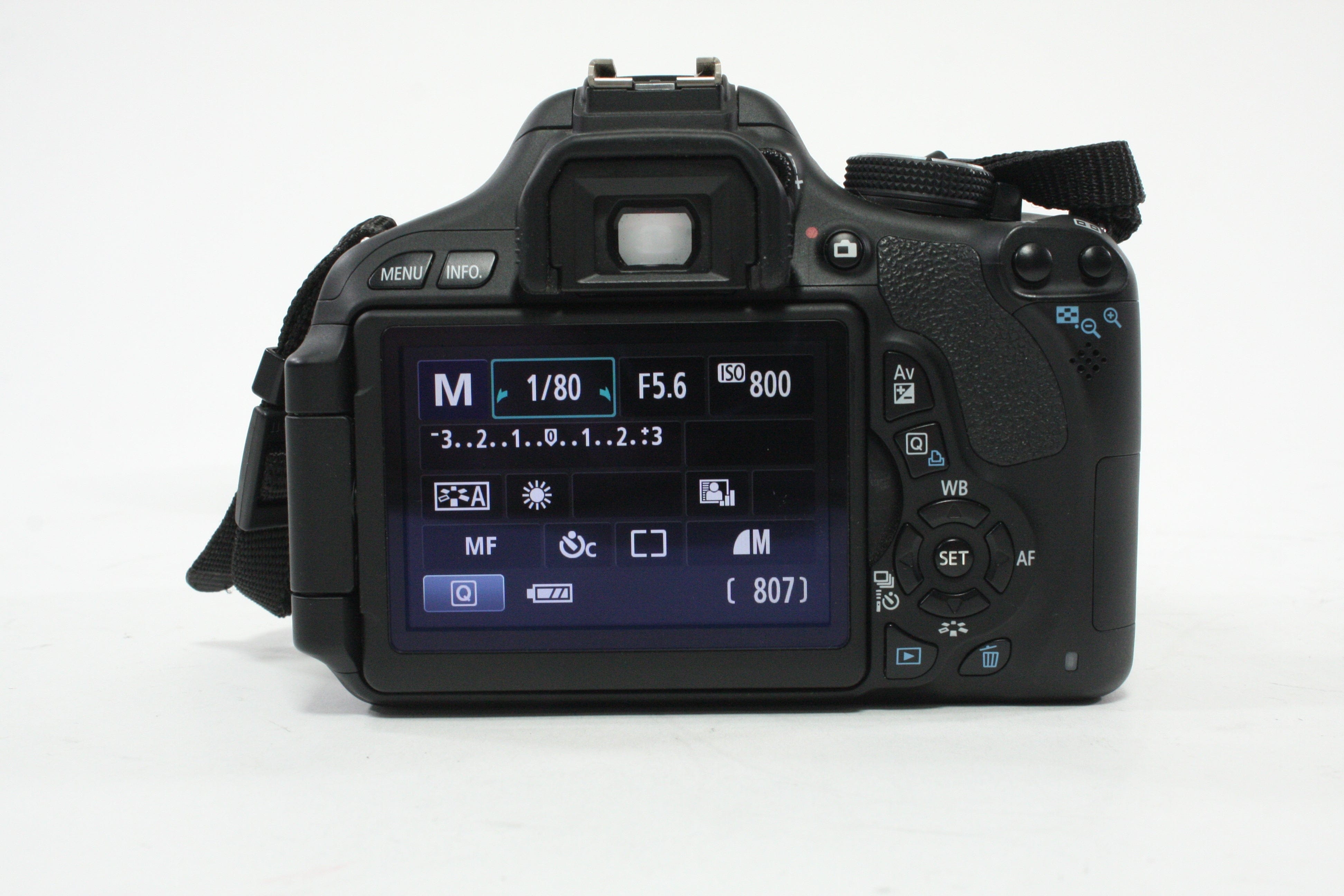 Canon EOS Rebel T3i DSLR with 18-55mm f/3.5-5.6 IS II Lens with Shutter Count 14,577