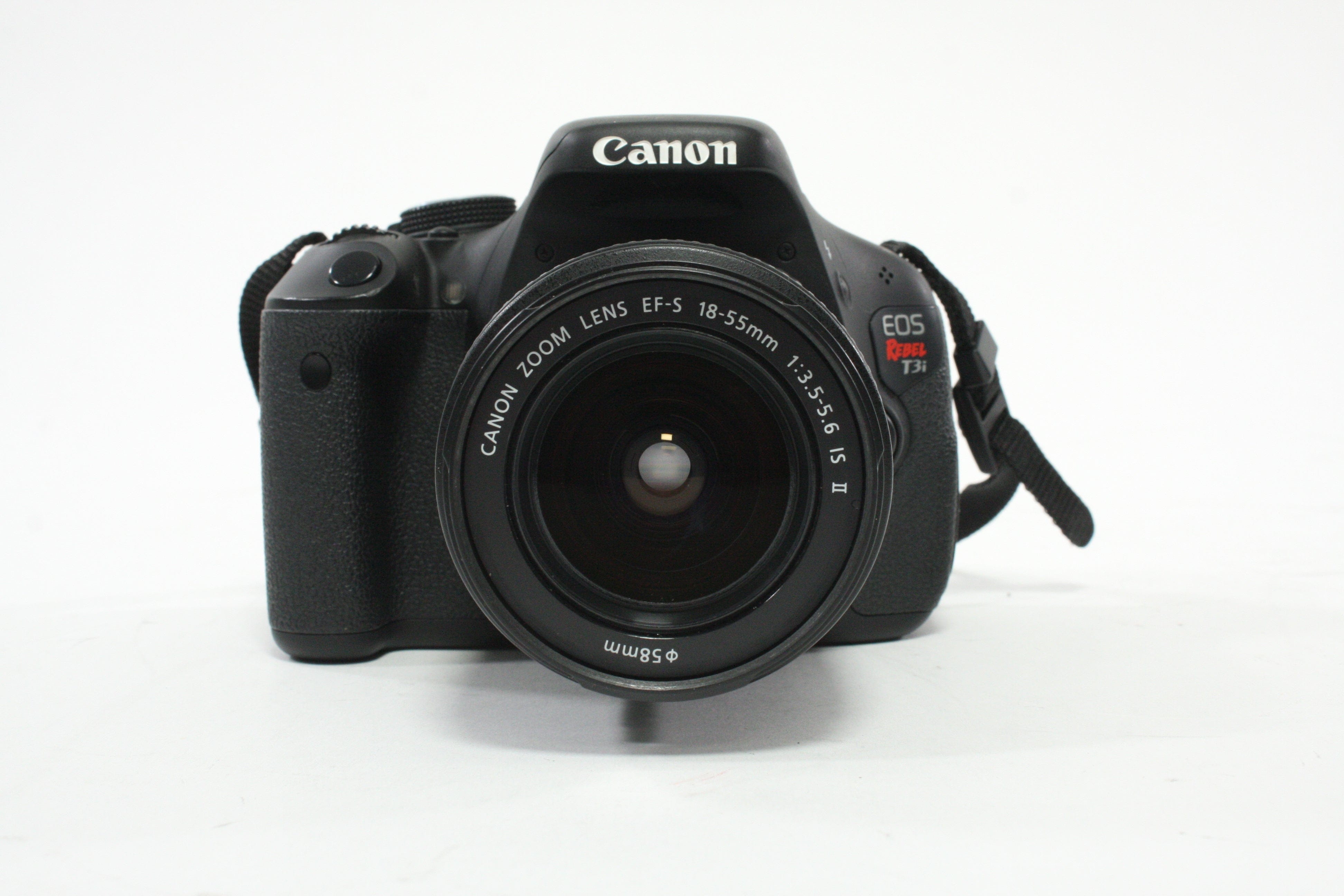 Canon EOS Rebel T3i DSLR with 18-55mm f/3.5-5.6 IS II Lens with Shutter Count 14,577