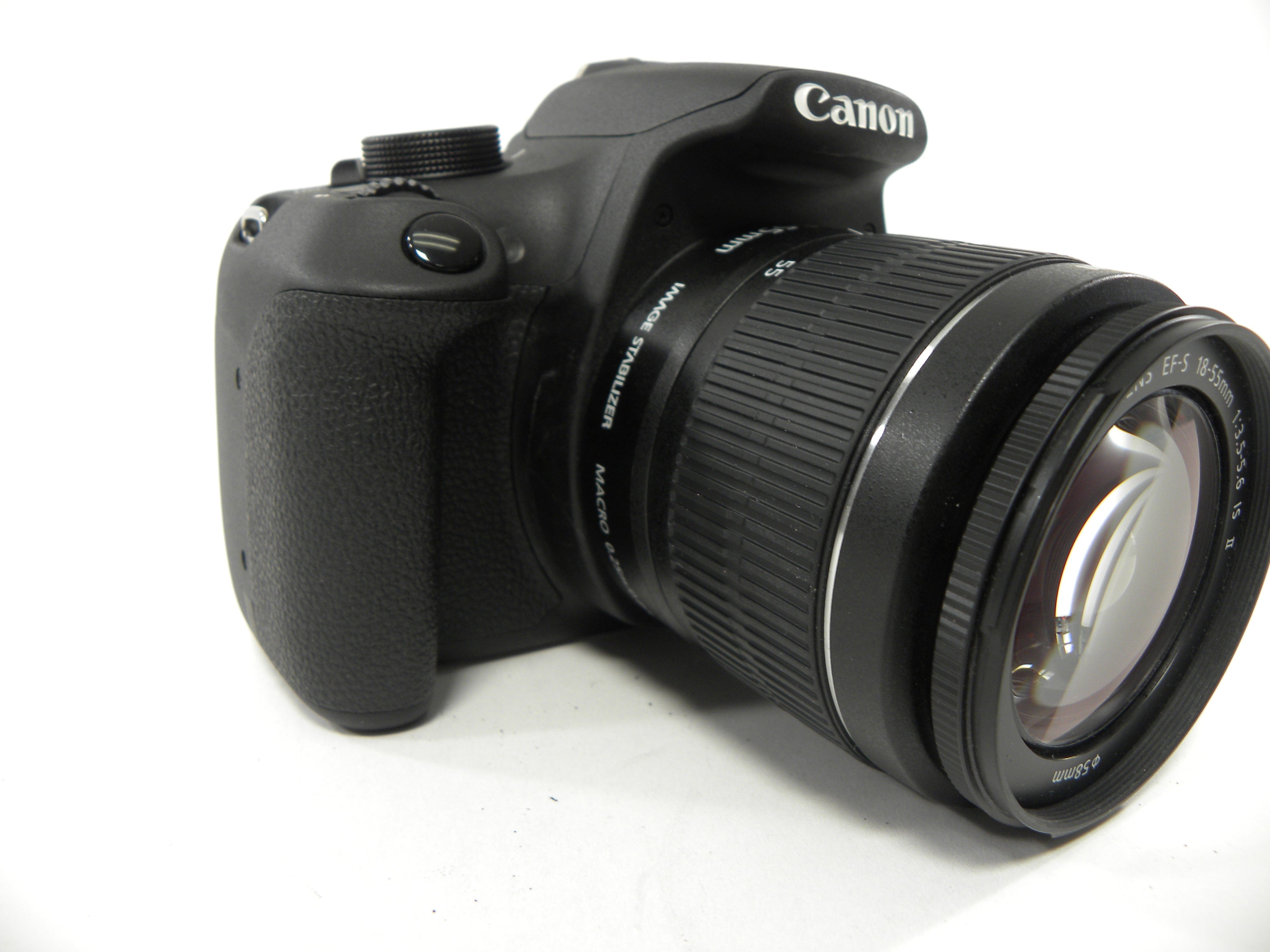 Canon EOS Rebel T5 18mp Digital SLR w/EF-S 18-55 IS II Shutter Ct. 131