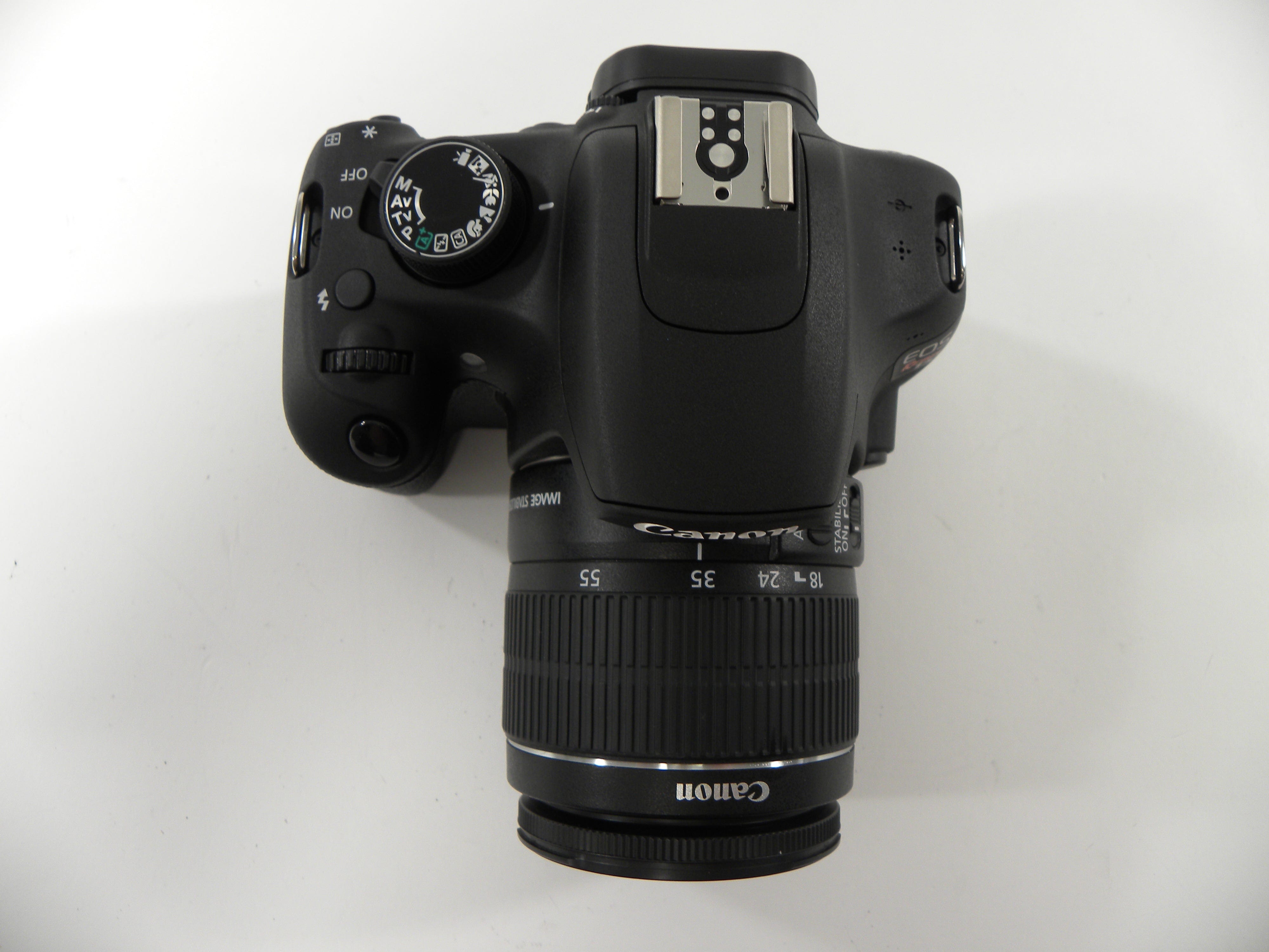 Canon EOS Rebel T5 18mp Digital SLR w/EF-S 18-55 IS II Shutter Ct. 131