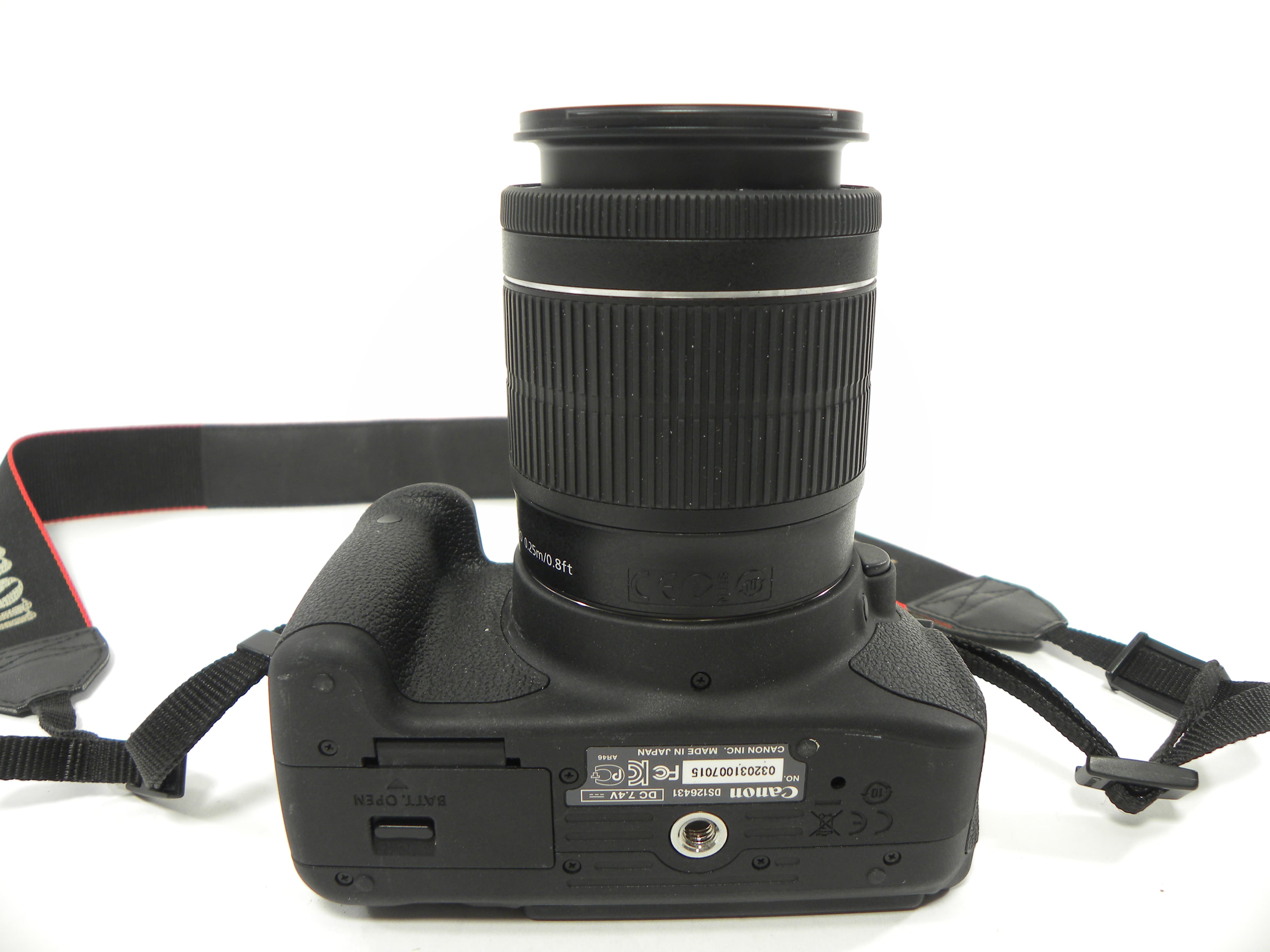 Canon EOS Rebel T5i 18.0mp Digital SLR w/EF-S 18-55 IS STM Shutter Ct. 395