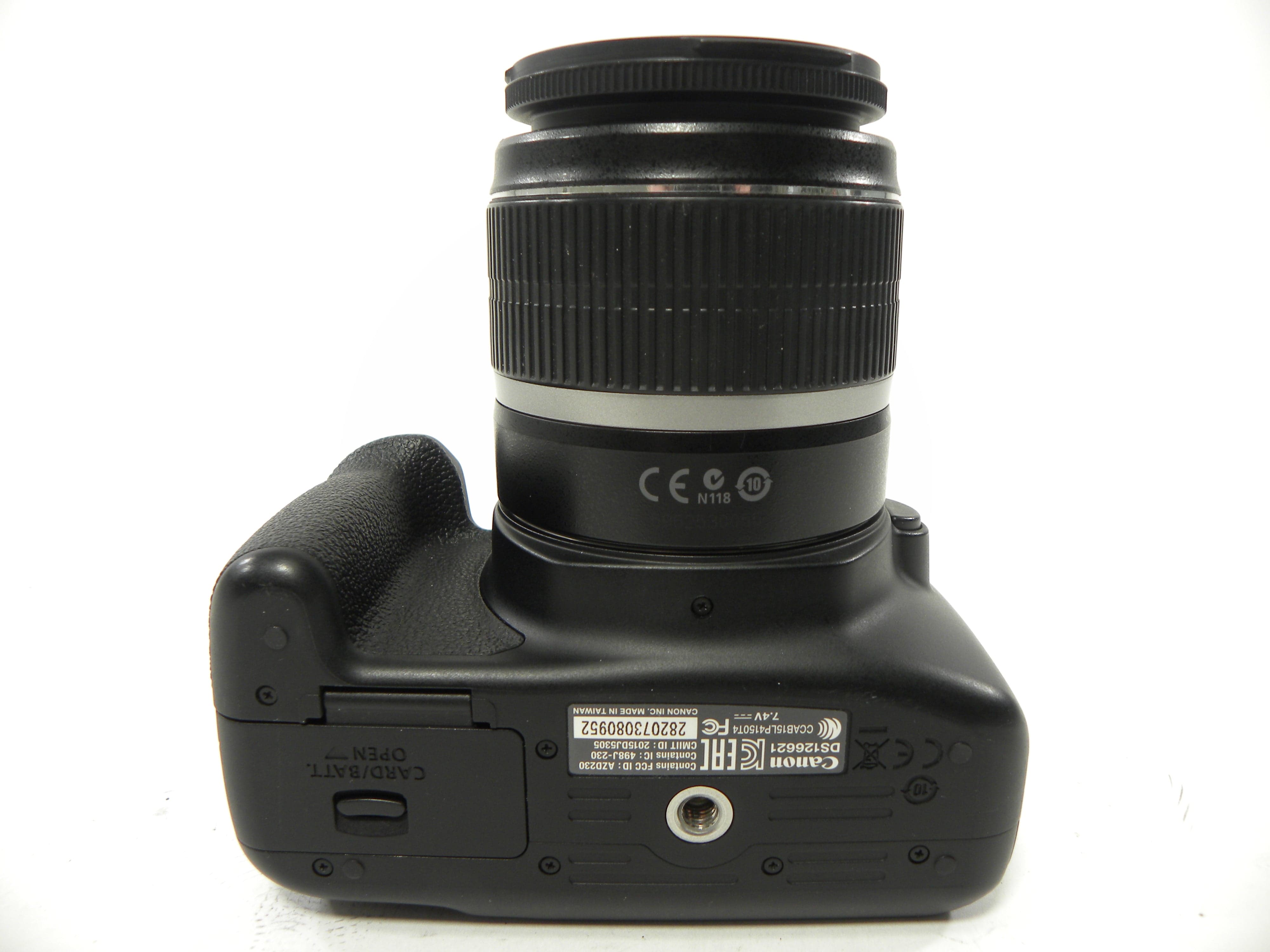 Canon EOS Rebel T6 18mp Digital SLR w/EF-S 18-55 IS Shutter Ct. 9,825