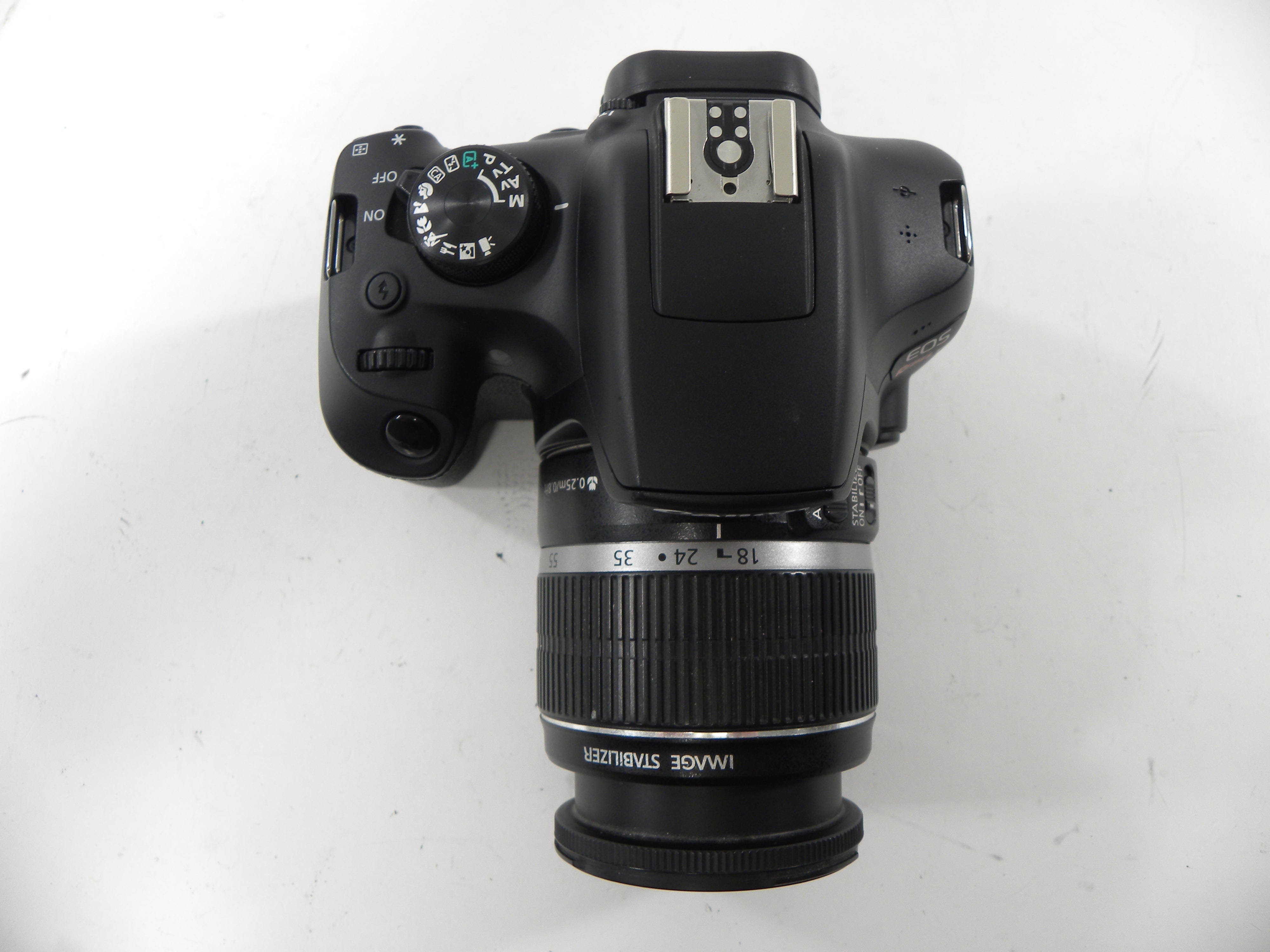 Canon EOS Rebel T6 18mp Digital SLR w/EF-S 18-55 IS Shutter Ct. 9,825