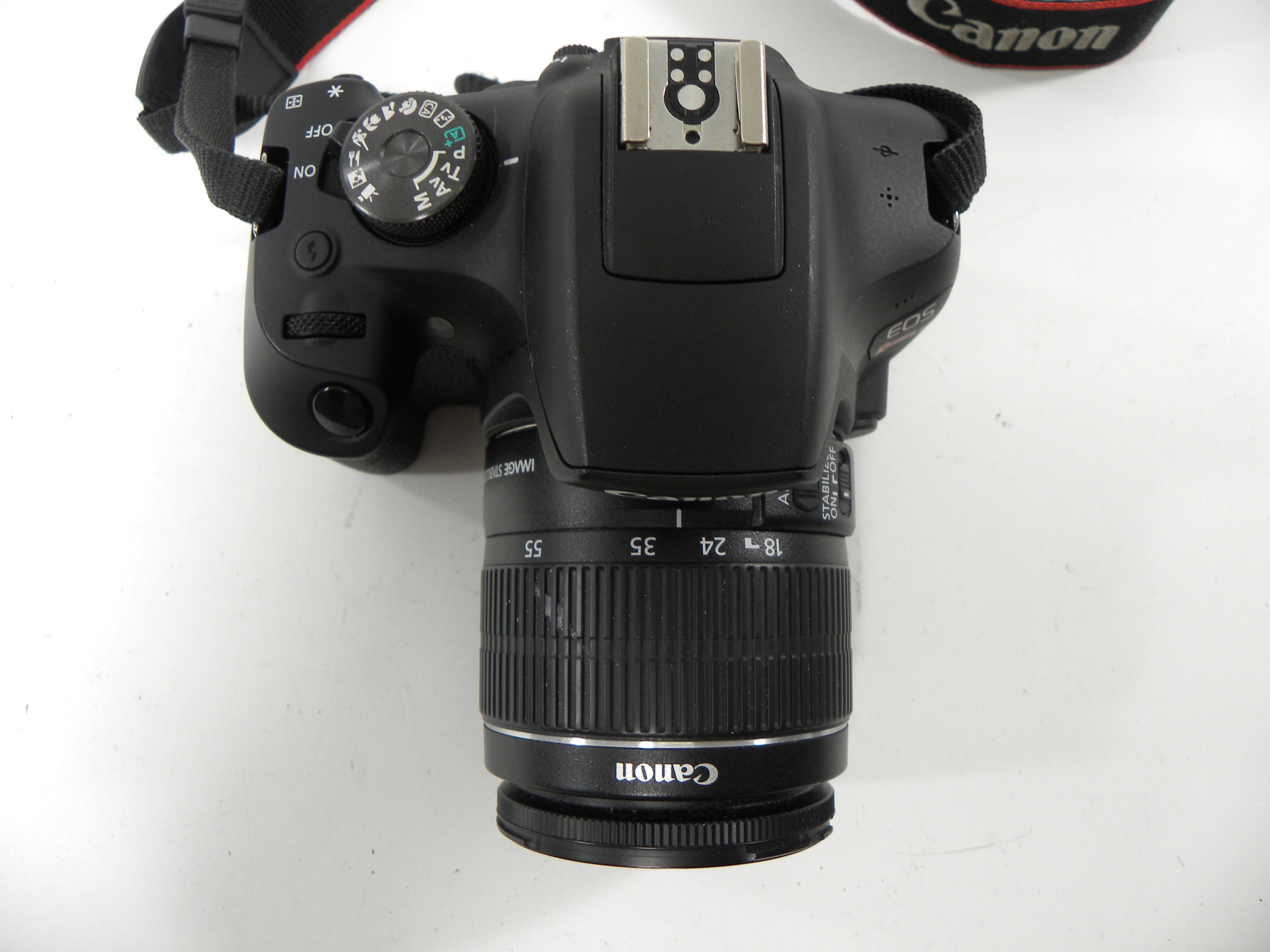 Canon EOS Rebel T7 24.1mp Digital SLR w/EF-S 18-55 IS II Shutter Ct. 10,443