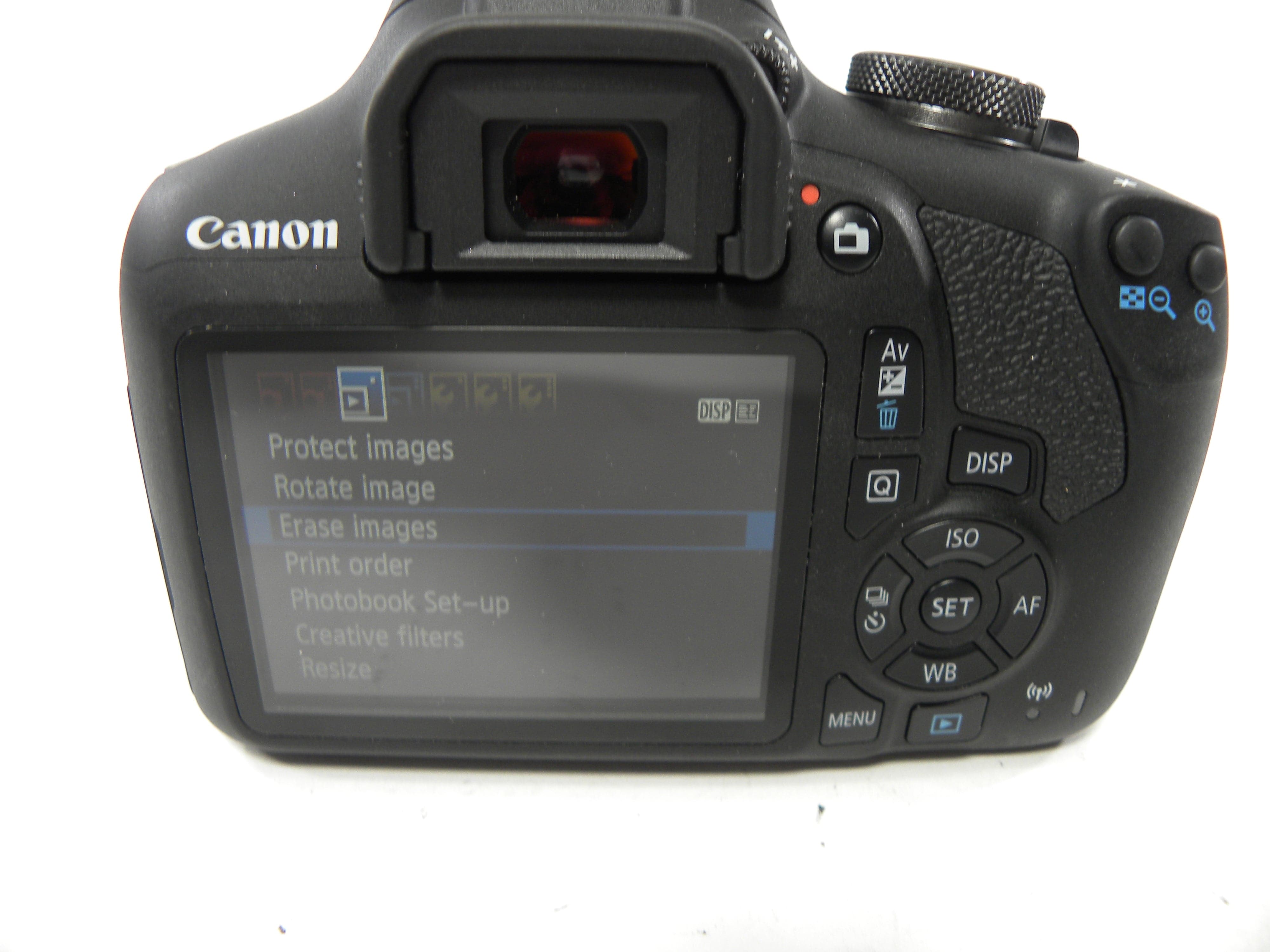 Canon EOS Rebel T7 24.1mp Digital SLR w/EF-S 18-55 IS II Shutter Ct. 117