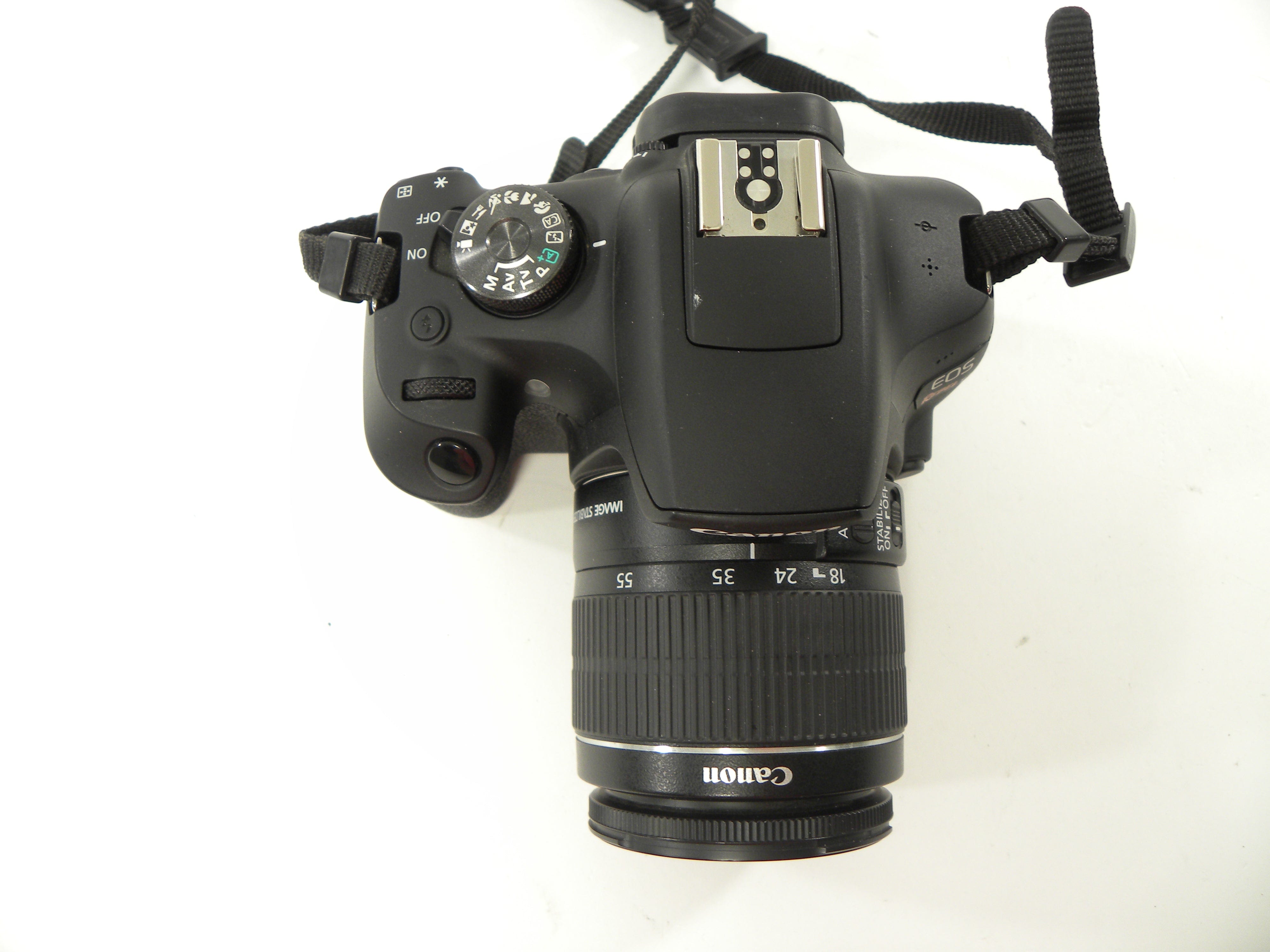 Canon EOS Rebel T7 24.1mp Digital SLR w/EF-S 18-55 IS II Shutter Ct. 5,776