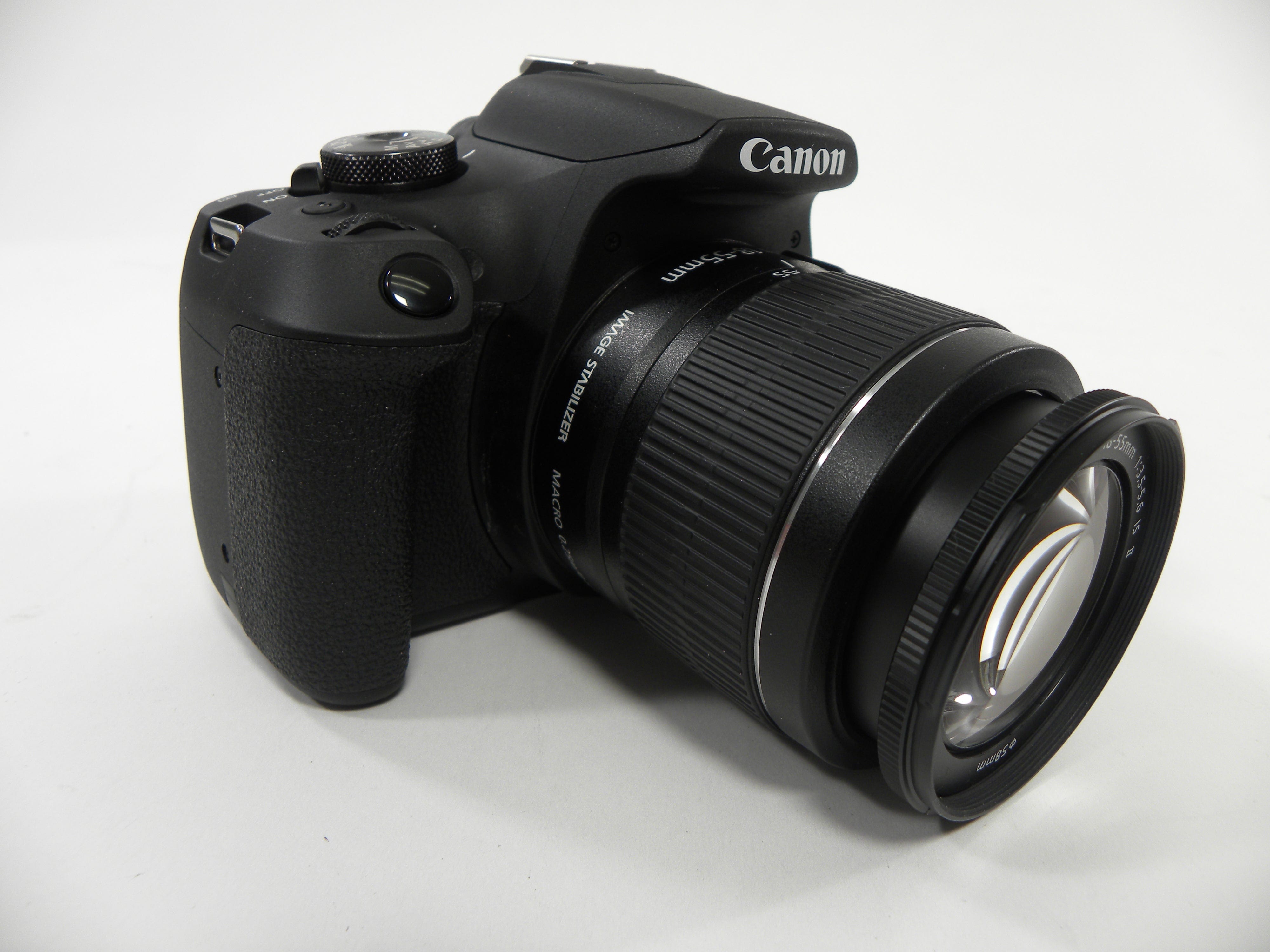 Canon EOS Rebel T7 24.1mp Digital SLR w/EF-S 18-55 Shutter Ct. 76