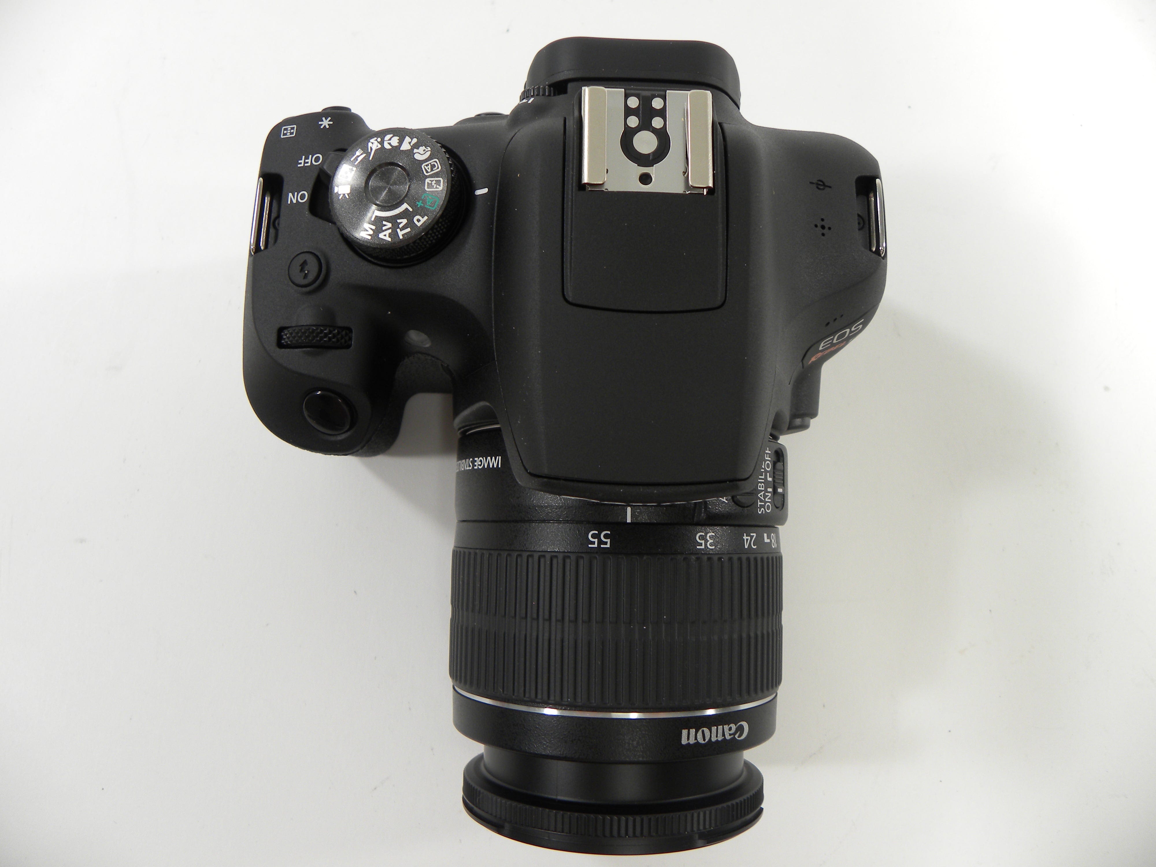 Canon EOS Rebel T7 24.1mp Digital SLR w/EF-S 18-55 Shutter Ct. 76