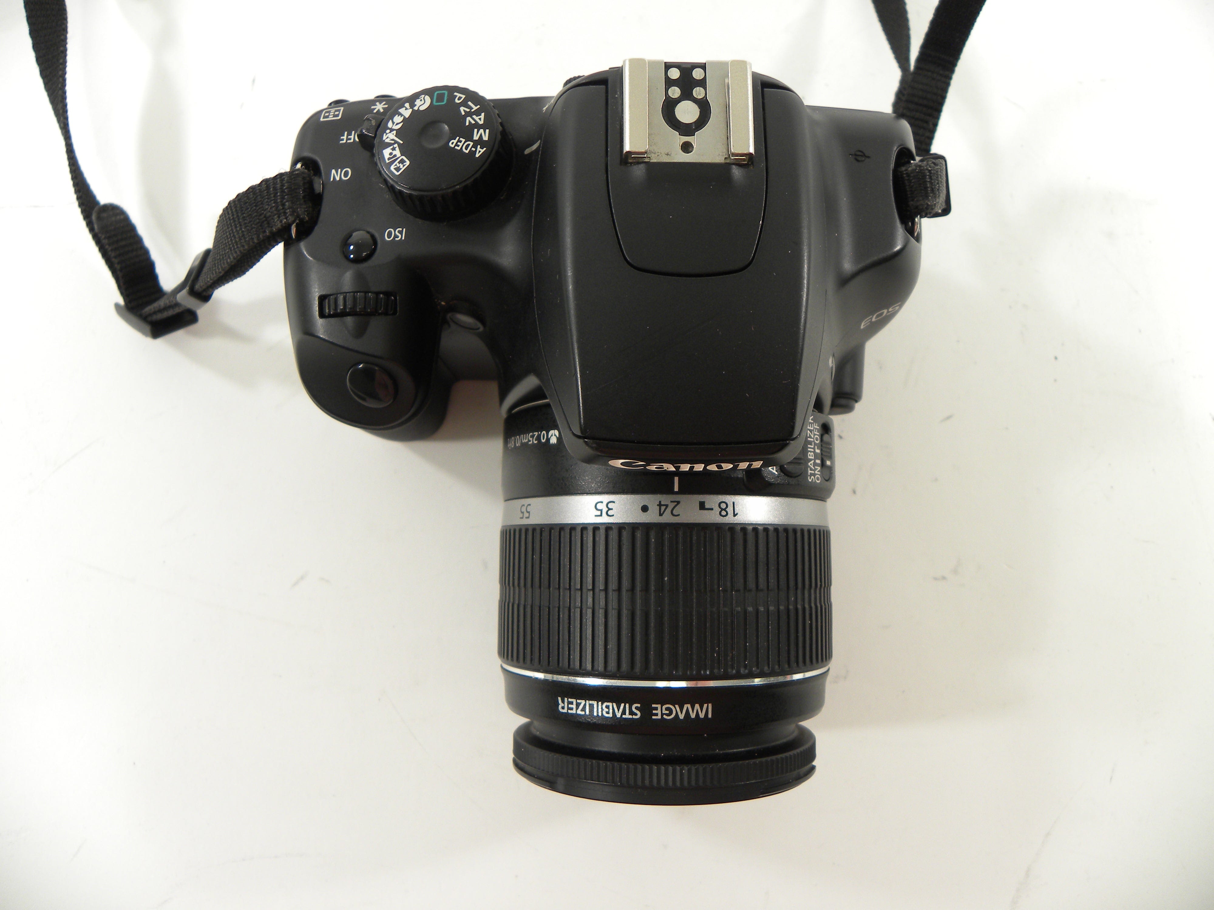 Canon EOS Rebel XS 10.1mp Digital SLR w/EF-S 18-55mm Shutter Ct. 14,075